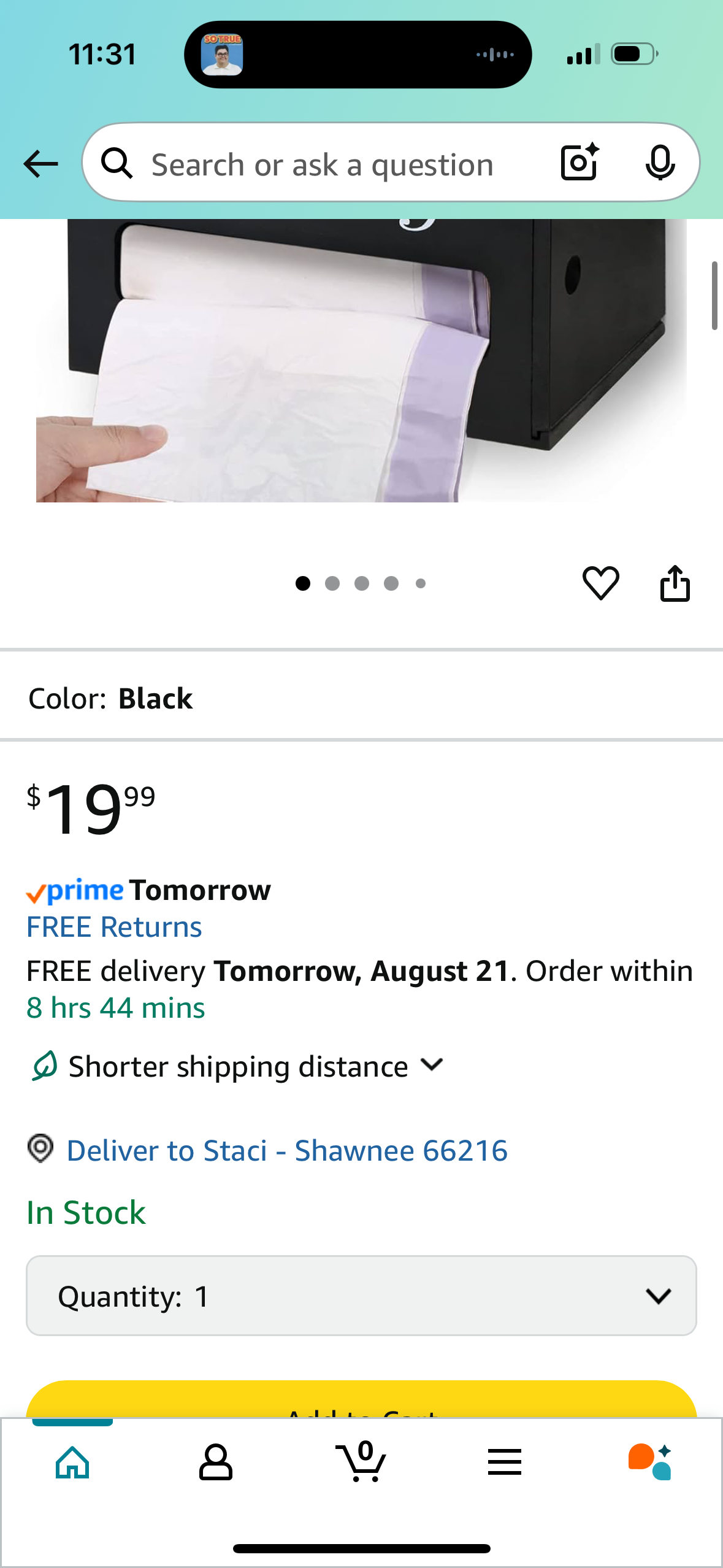 Wooden Trash Bag Dispenser, Wall Mounted Farmhouse Plastic Bag Roll Holder, Garbage Can Liner Organizer
