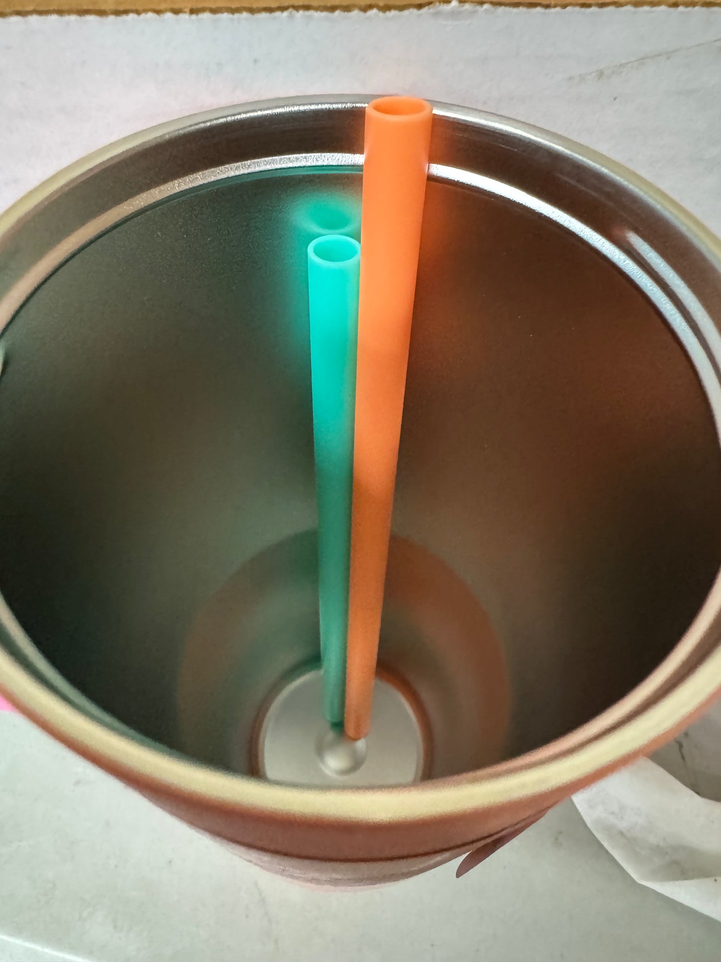 Owala 40oz Stainless Steel Straw Tumbler - Tangy Tango (Straw NOT Included)