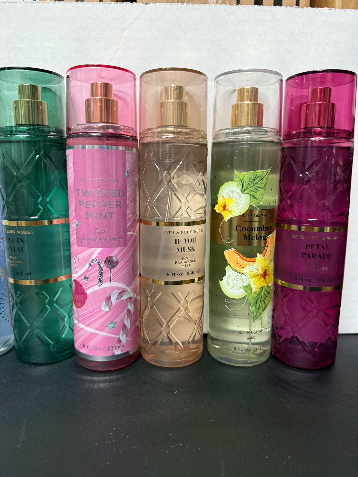 Set of 3 Bath and Body Works Fine Fragrance Mists