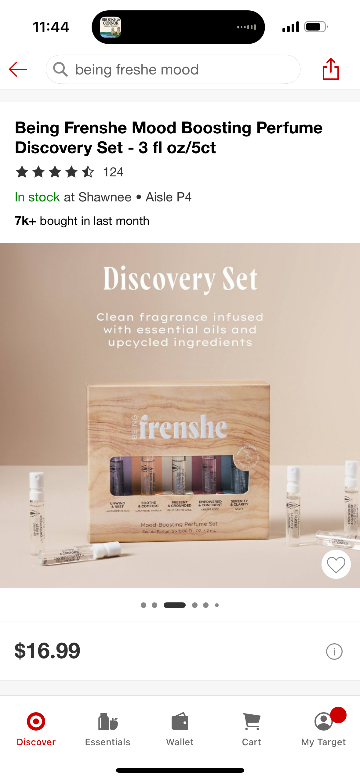 Being Frenshe Mood Boosting Perfume Discovery Set - 3 fl oz/5ct