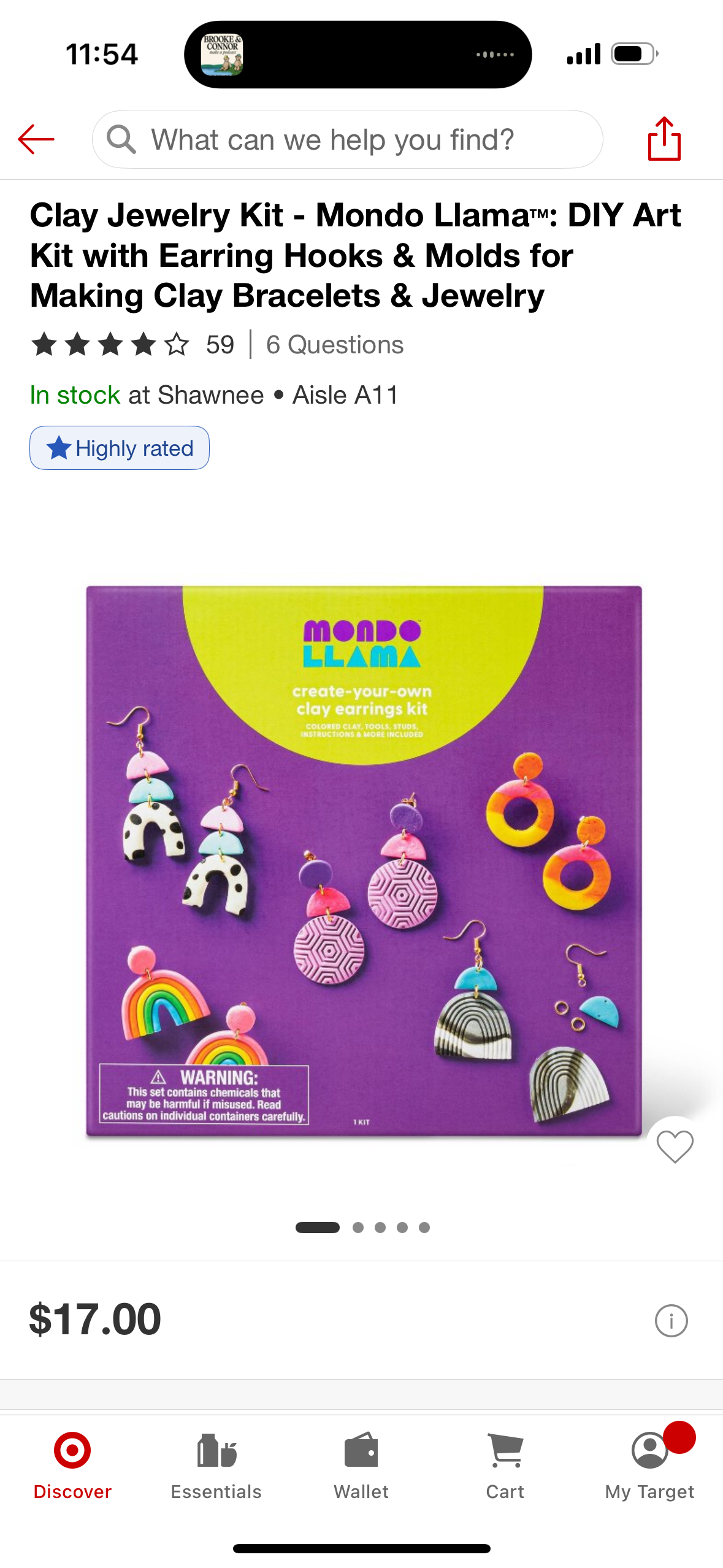 Clay Jewelry Kit - Mondo Llama™: DIY Art Kit with Earring Hooks & Molds for Making Clay Bracelets & Jewelry
