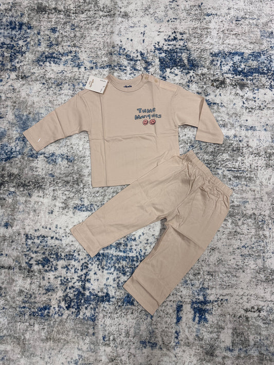Toddler Outfit 2Pcs Set Long Sleeve Top and Pants (Size 2T)