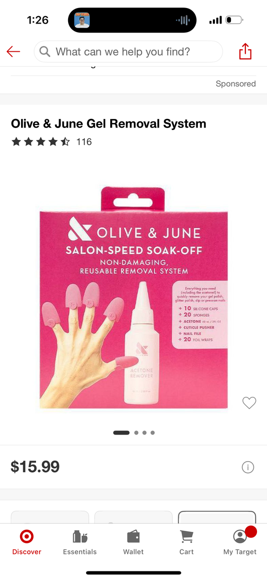 Olive & June Gel Removal System