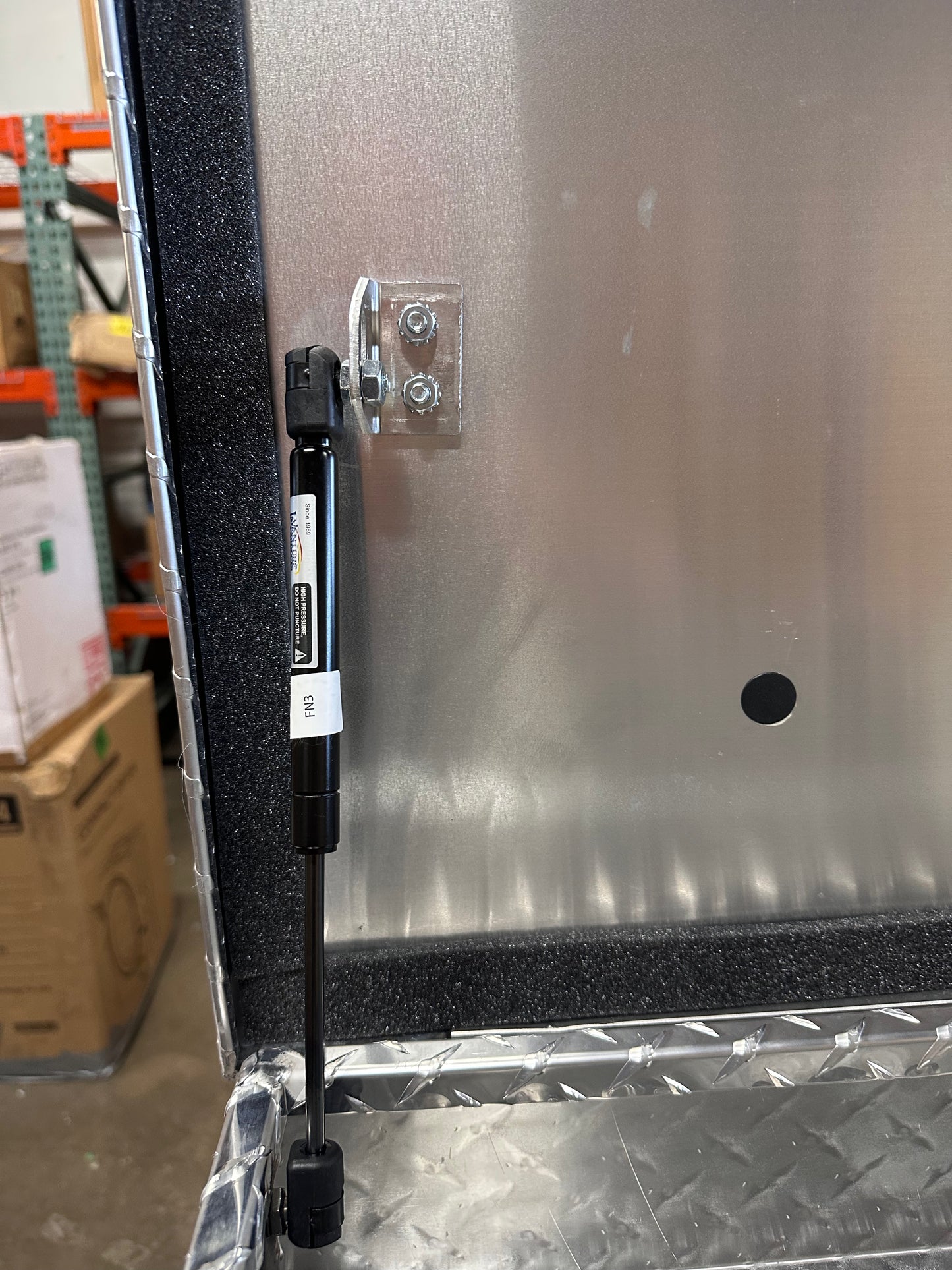UWS Bright Aluminum 36" Utility Chest Box Model TBC-36 (G837)