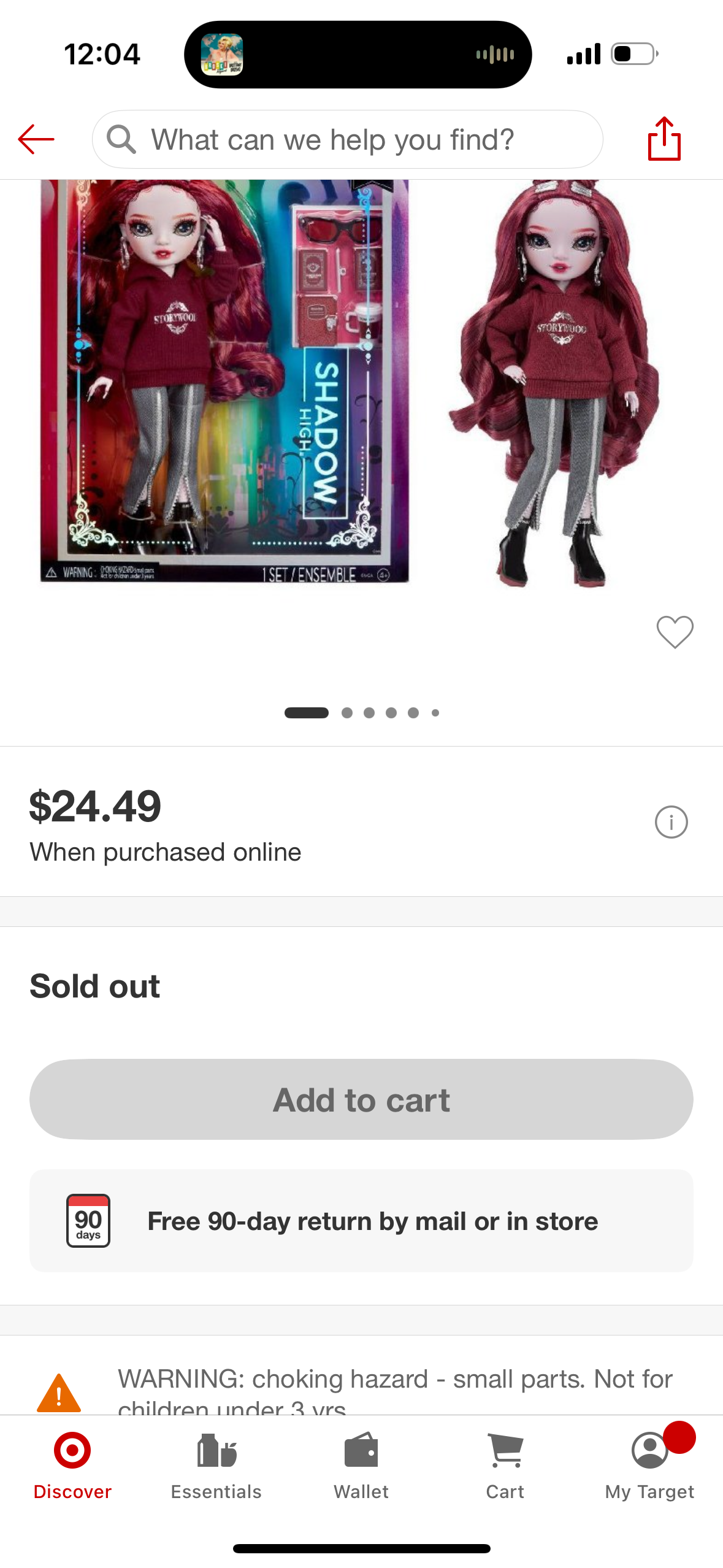 Rainbow High Shadow High Scarlett - Red Fashion Doll Outfit & 10+ Colorful Play Accessories