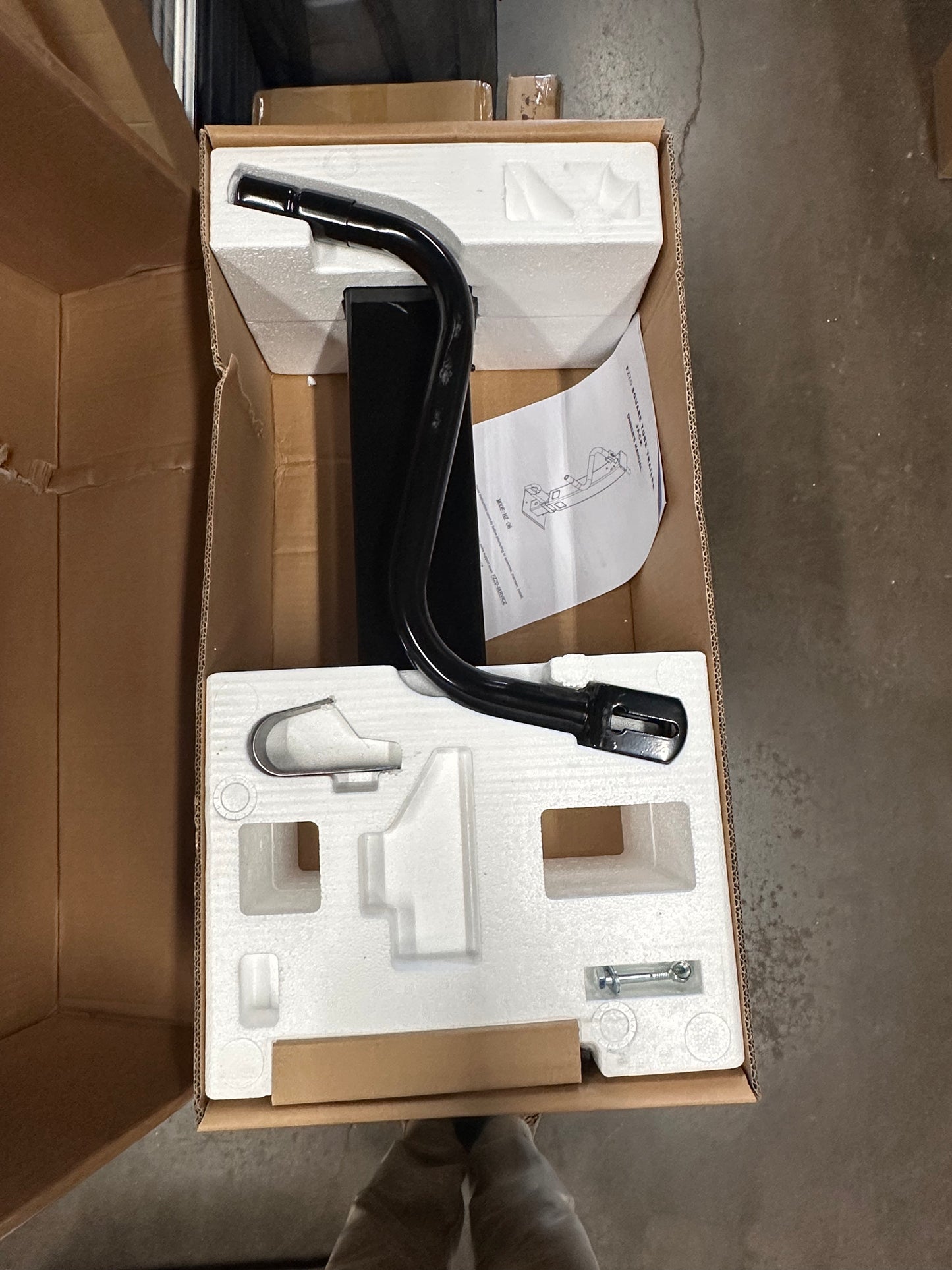 12000lbs Heavy Duty Trailer Jack,Square Direct Weld,26" Vertical Travel,Adjustable Drop Leg,for Lift Utility Trailer, Vehicle, Boat, and Rv (G838)