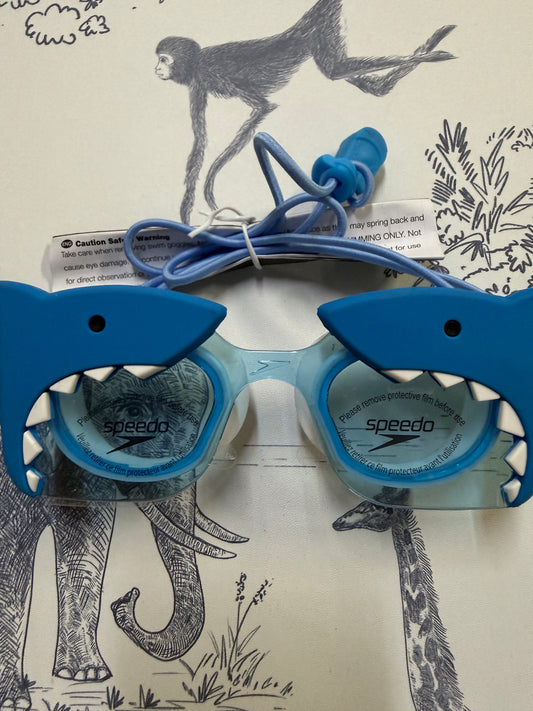 Speedo Shark Kids Swim Goggles Age 3-6