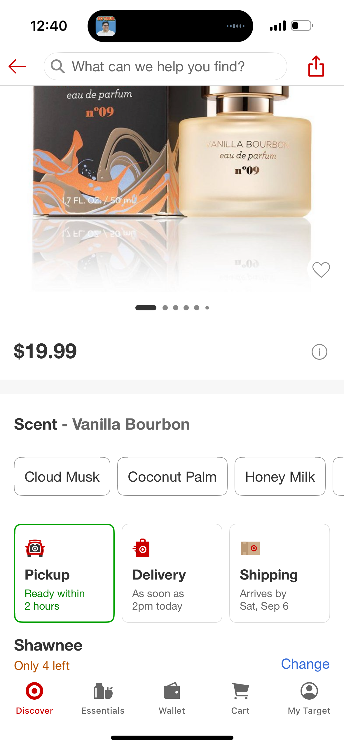 MIX:BAR Women's Eau De Perfume - Vanilla Bourbon - 1.7 fl oz