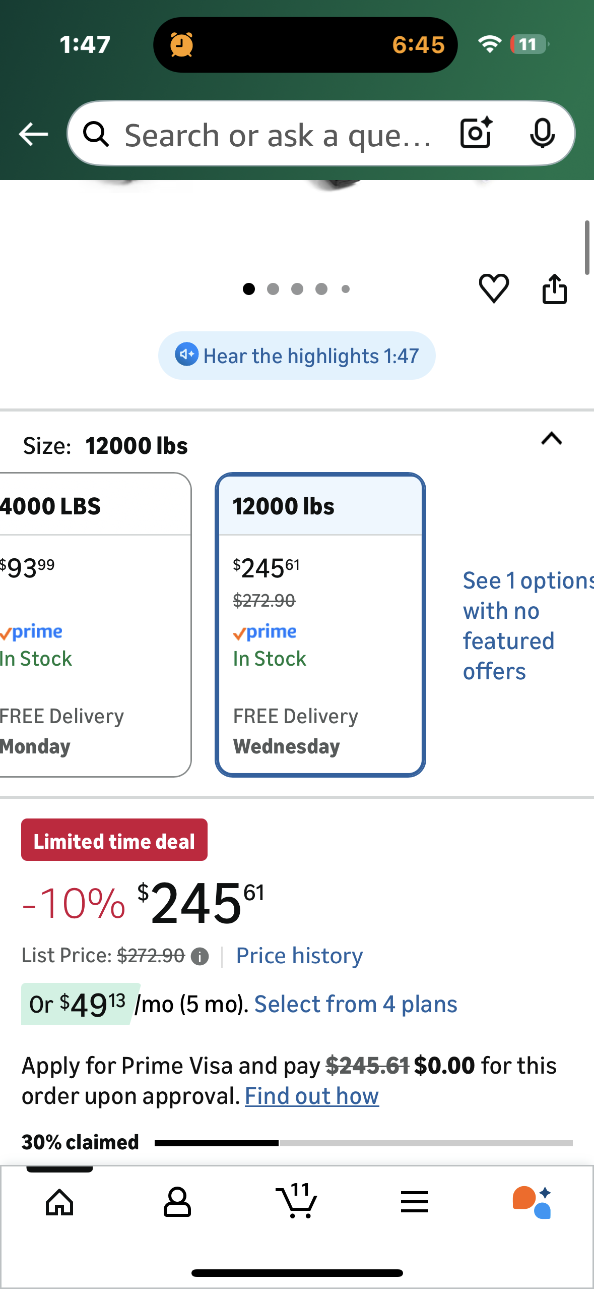 VEVOR Truck Winch 12000lbs Electric Winch, 85ft/26m Steel Cable 12V Power Winch with Wireless Remote Control and Powerful Motor for UTV, ATV, Jeep, Truck (G906)