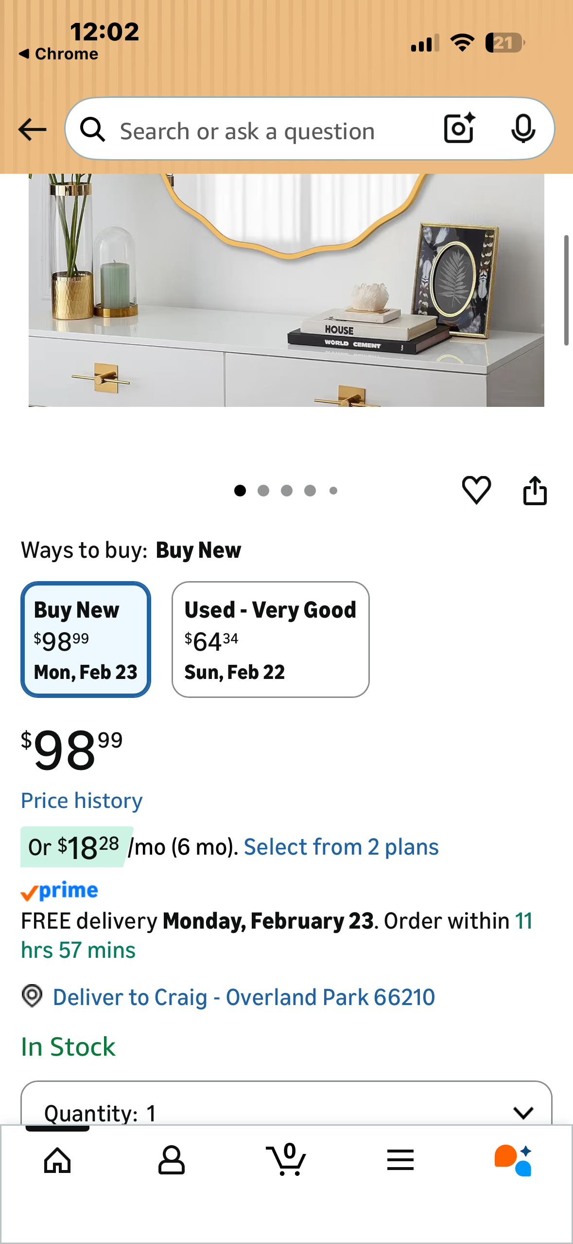 FUWU HOME 32 Inch Wavy Round Wall Mirror , Natural Wood Frame, Modern Decorative Circle Mirror for Bathroom, Bedroom, Living Room, Nursery, Office Entryway, Natural Wood Frame (M1187)