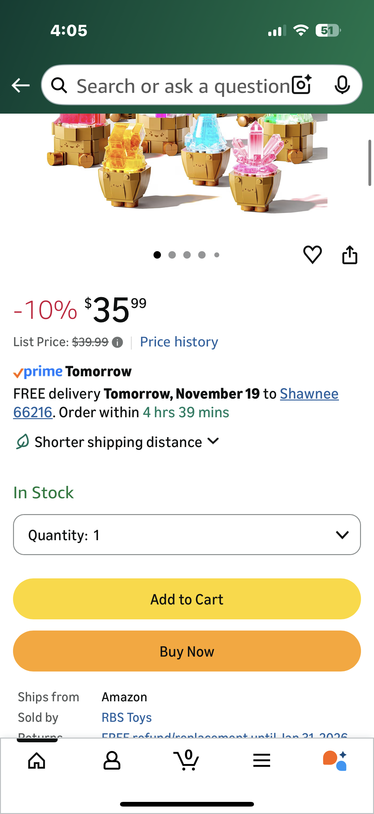 Mineral Collection 3.6MM Mini Building Set for Adults with LED Light, 9 Pack Crystals Flower Botanical Bonsai Building Block for Home Office Decor, Christmas Birthday Gifts for Teens 1170PCS