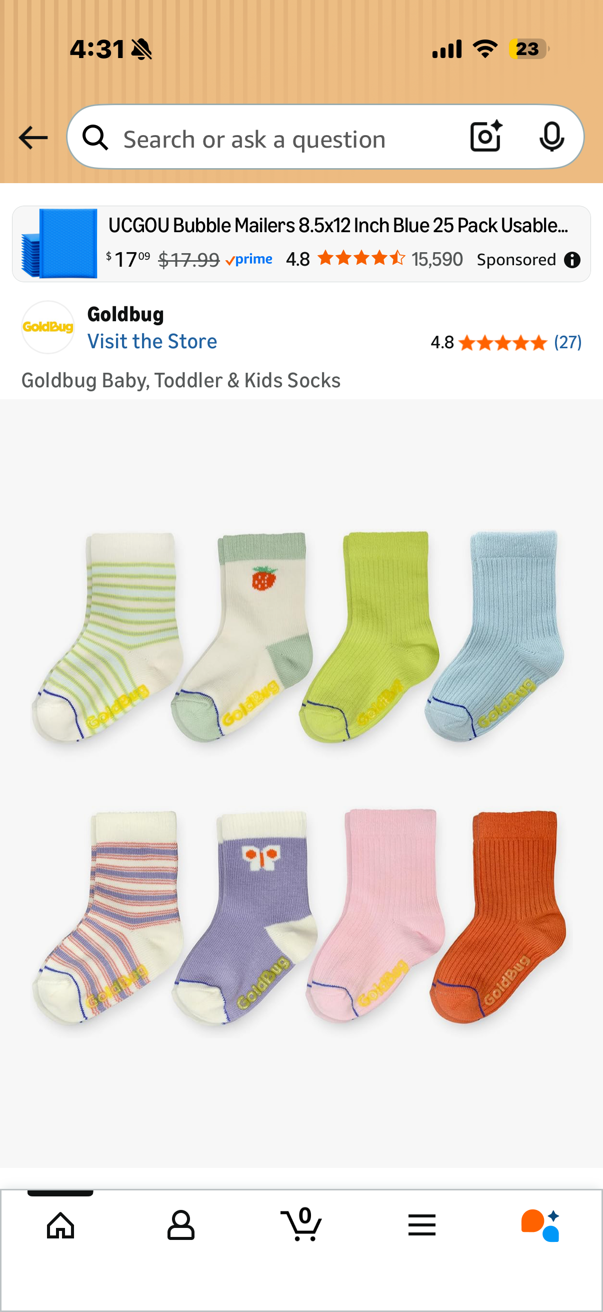 Goldbug Baby, Toddler & Kids Socks