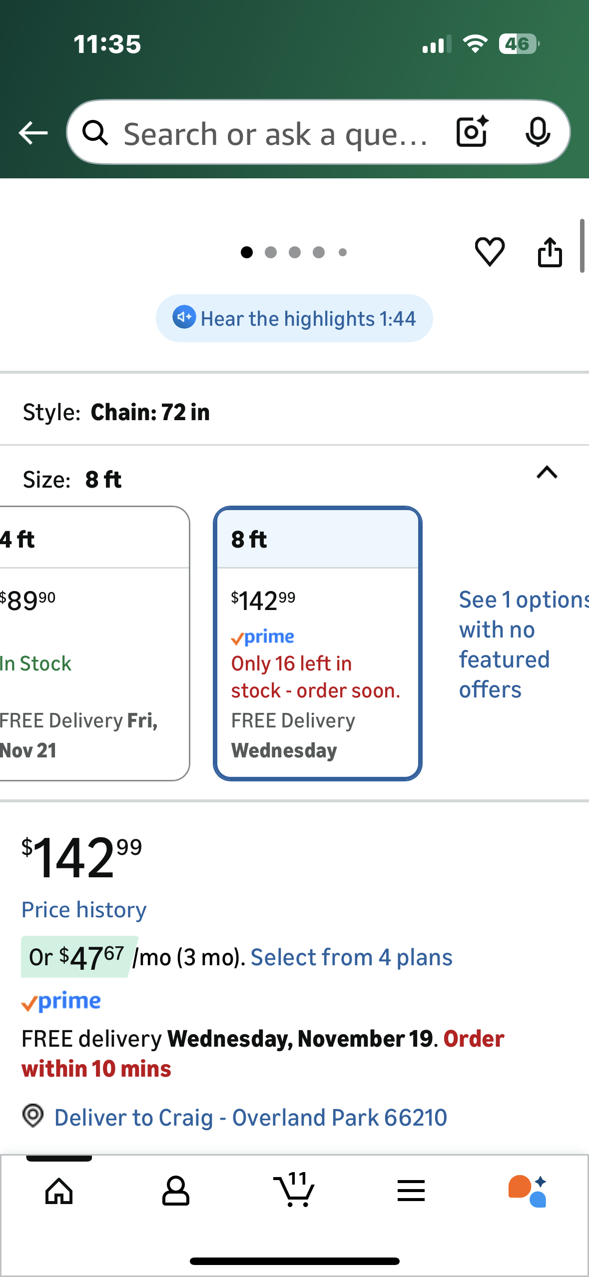 VEVOR Drag Harrow, 8 ft Heavy Duty Tow Behind Drag Harrow with Adjustable Bars & 72 in Chain, Driveway Grader, Landscape Rake, for ATV, UTV, Tractor, Mower, Tow Behind Yard Lawn Leveling Tool (G912)