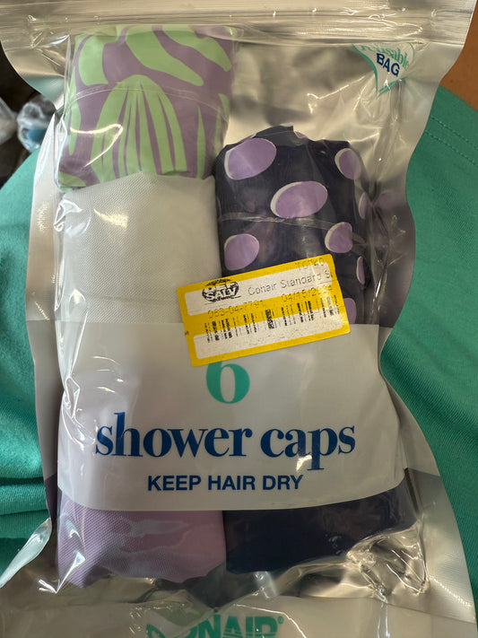 5 Conair Shower Caps