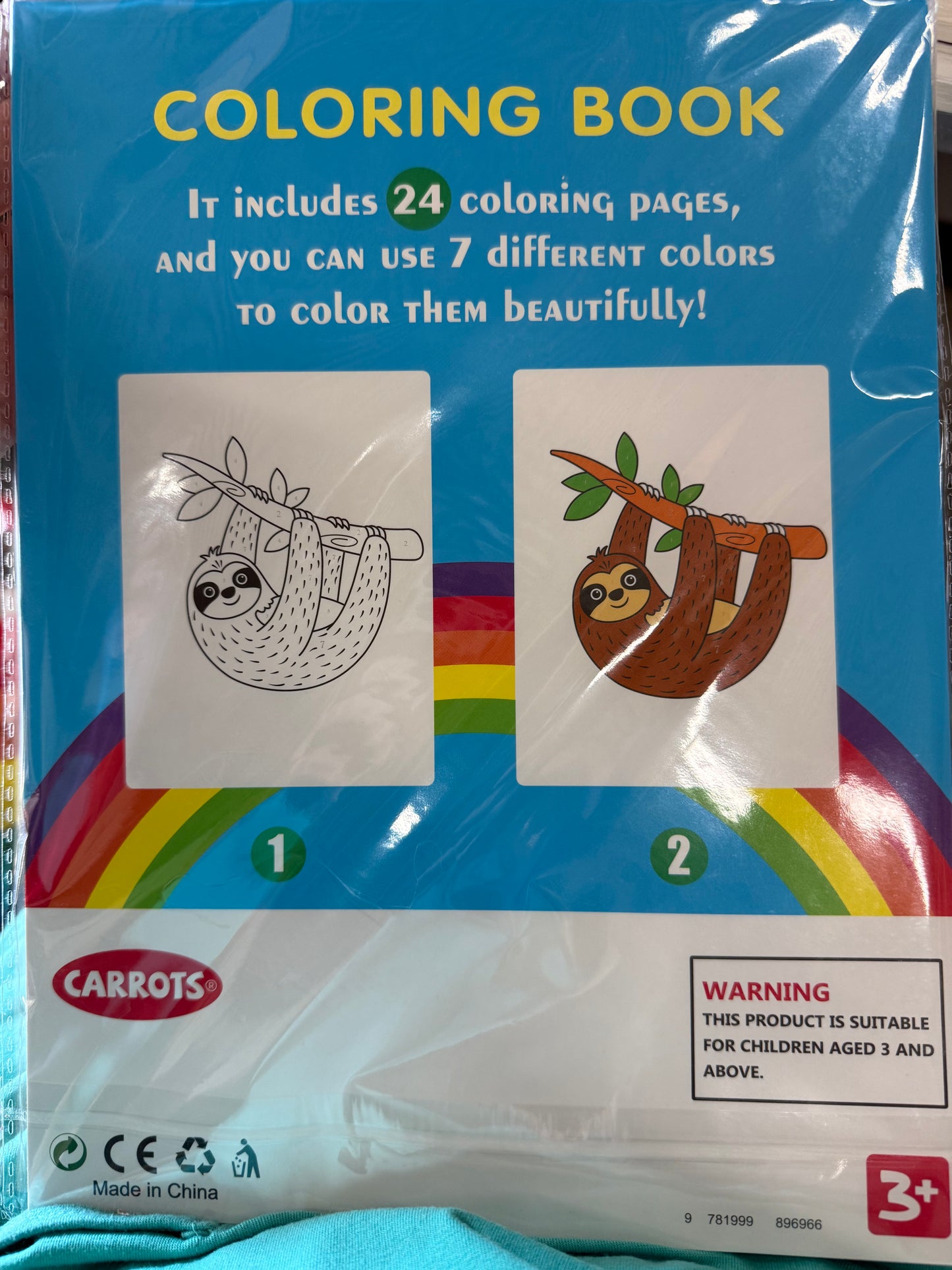 Water Coloring Book Easy Paint by Numbers featuring Farm Animals, Sea Creatures, Jungle Wildlife and More