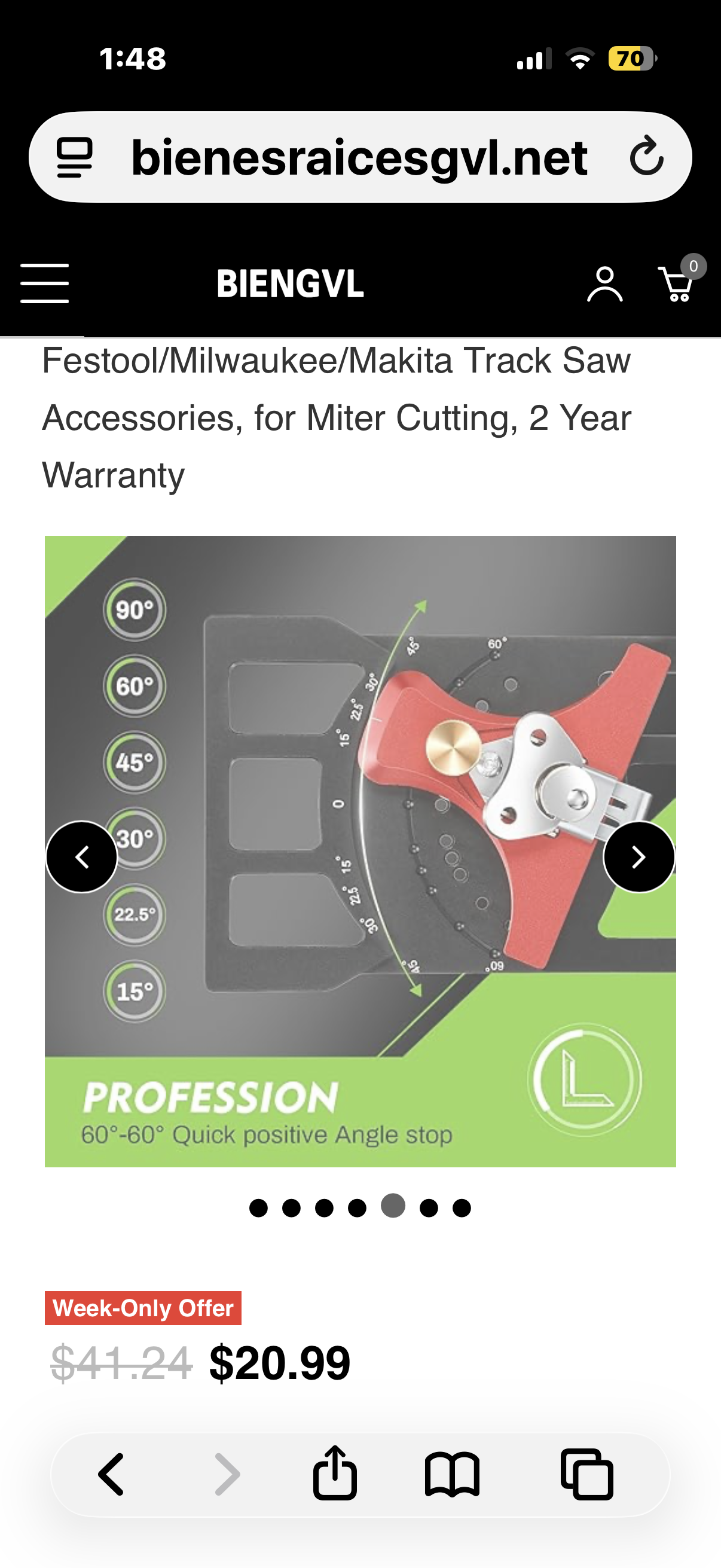 GOINGMAKE Adjustable Angle Track Saw Square with -60° to 60° Quick Positive Angle Stop,Guide Rail Square,Protractor,90 Degree Rail Square Guide Compatible with Festool and Makita