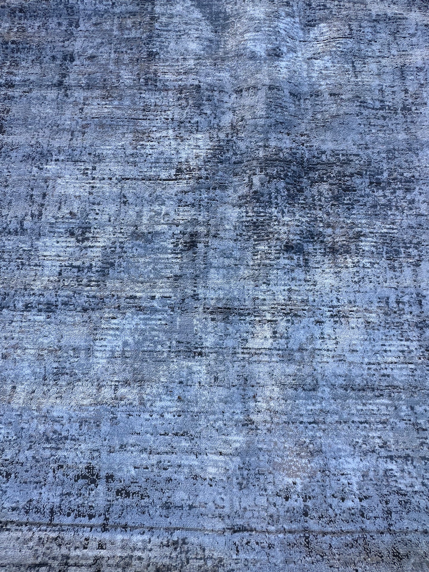 Loloi Teagan Collection TEA-05 Denim/Slate 6'-7" x 9'-2" Area Rug, Large, Soft Neutral Rug, High-Traffic for Living Room, Bedroom, Home Office, Dining Area (L1102)