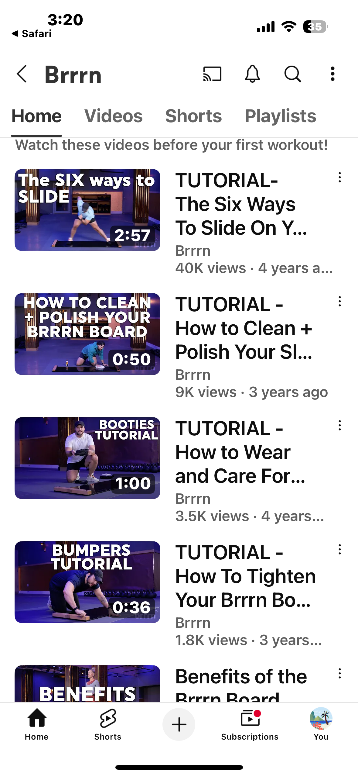 New - 6’ Premium BRRRN Board, Adjustable Slide Board: Low-Impact At-Home Core, Cardio Fitness, Cross-Training * (W435)