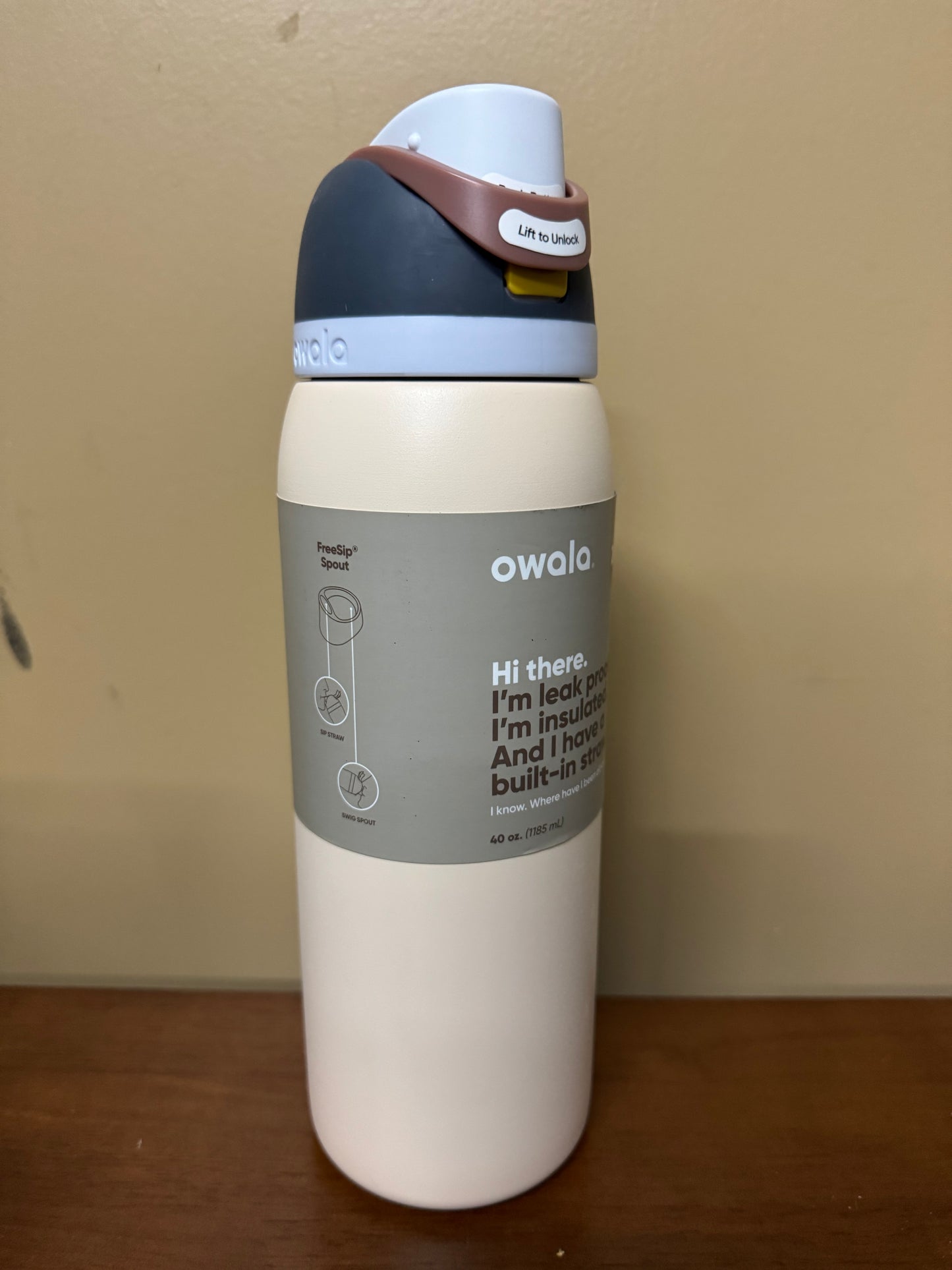 Owala 40oz FreeSip Stainless Steel Water Bottle