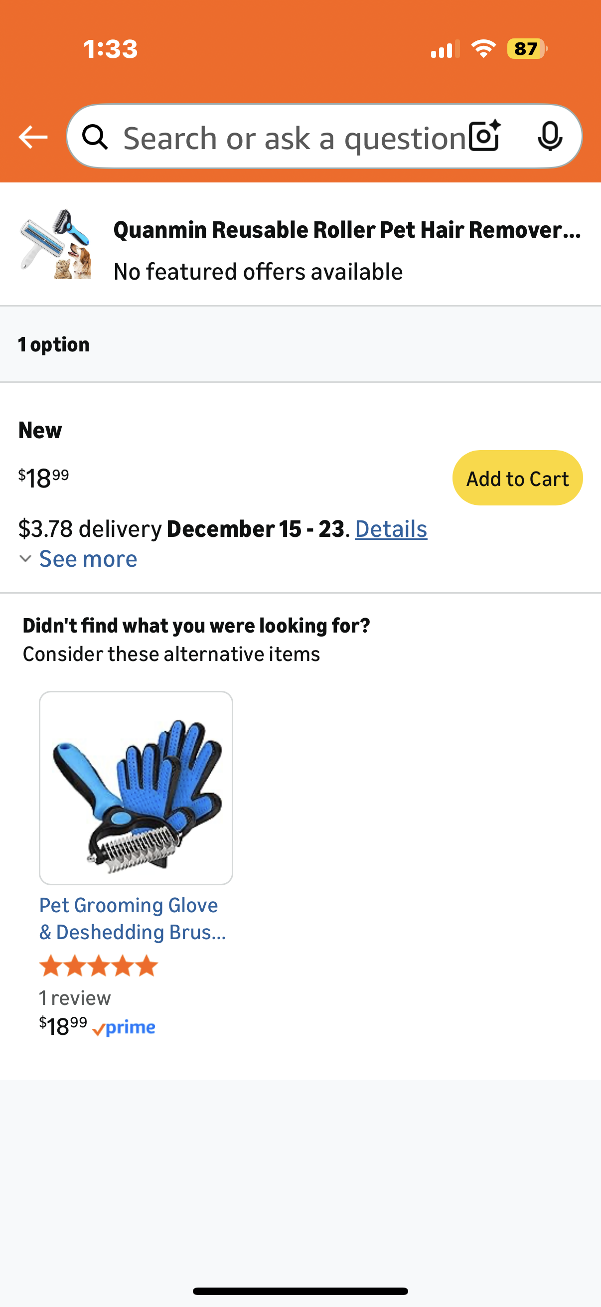 MAXCARE SOLUTIONS Pet Grooming Set: Hair Remover Roller – Dogs & Cats Pet Hair Remover. Grooming Rake Double-Sided Deshedding Dematting Tool. (BLUE)