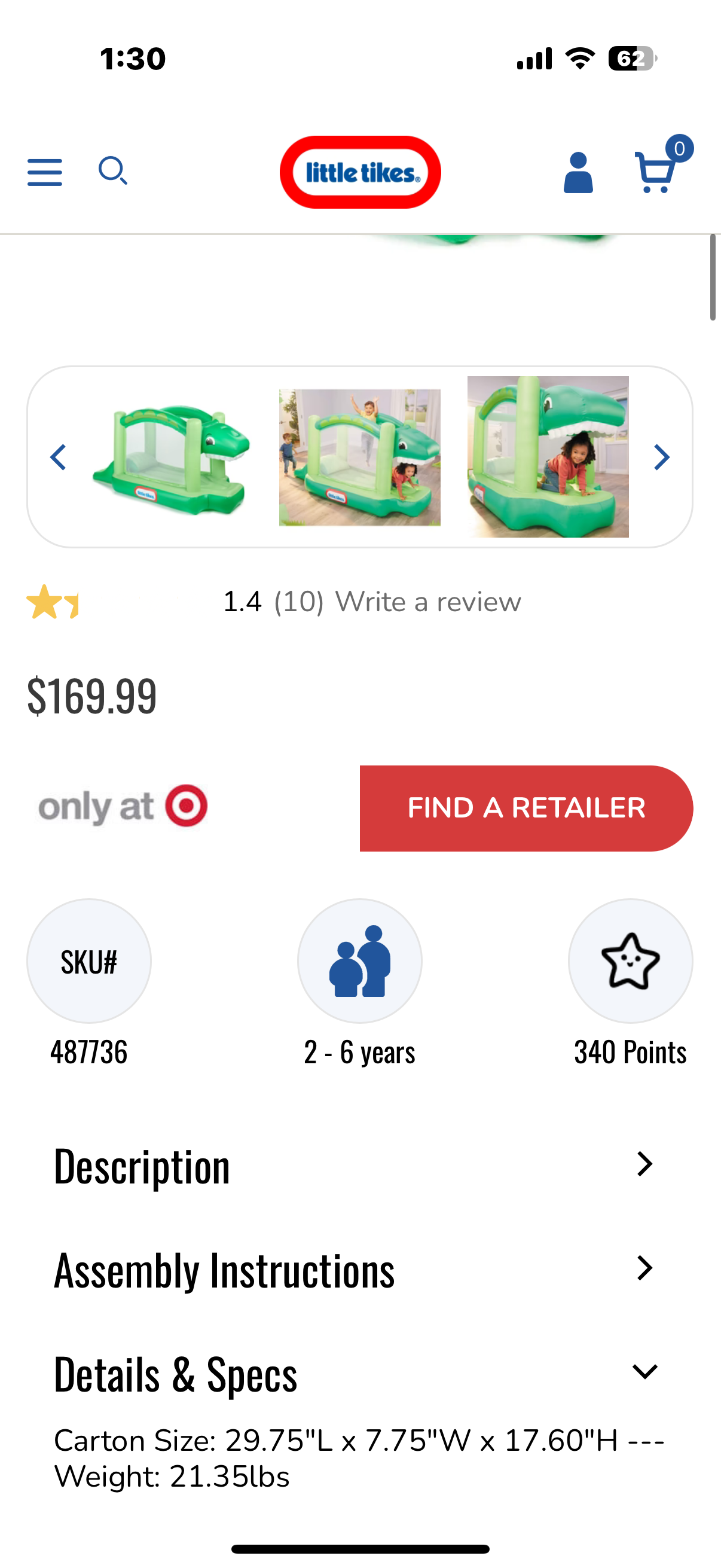 Dino Bouncer – Indoor Inflatable Bouncer with Built-In Blower & Mesh Enclosure