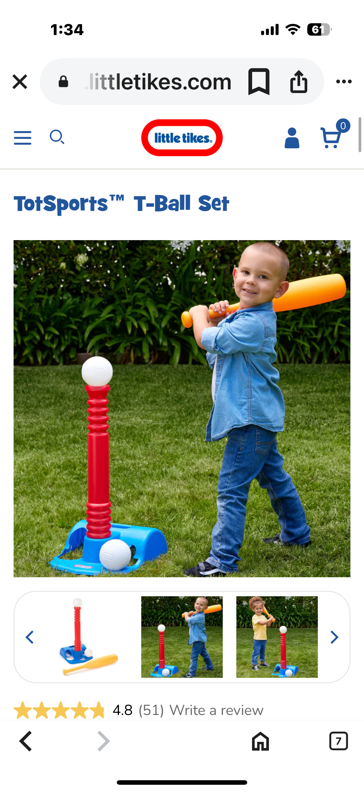 TotSports™ T-Ball Set