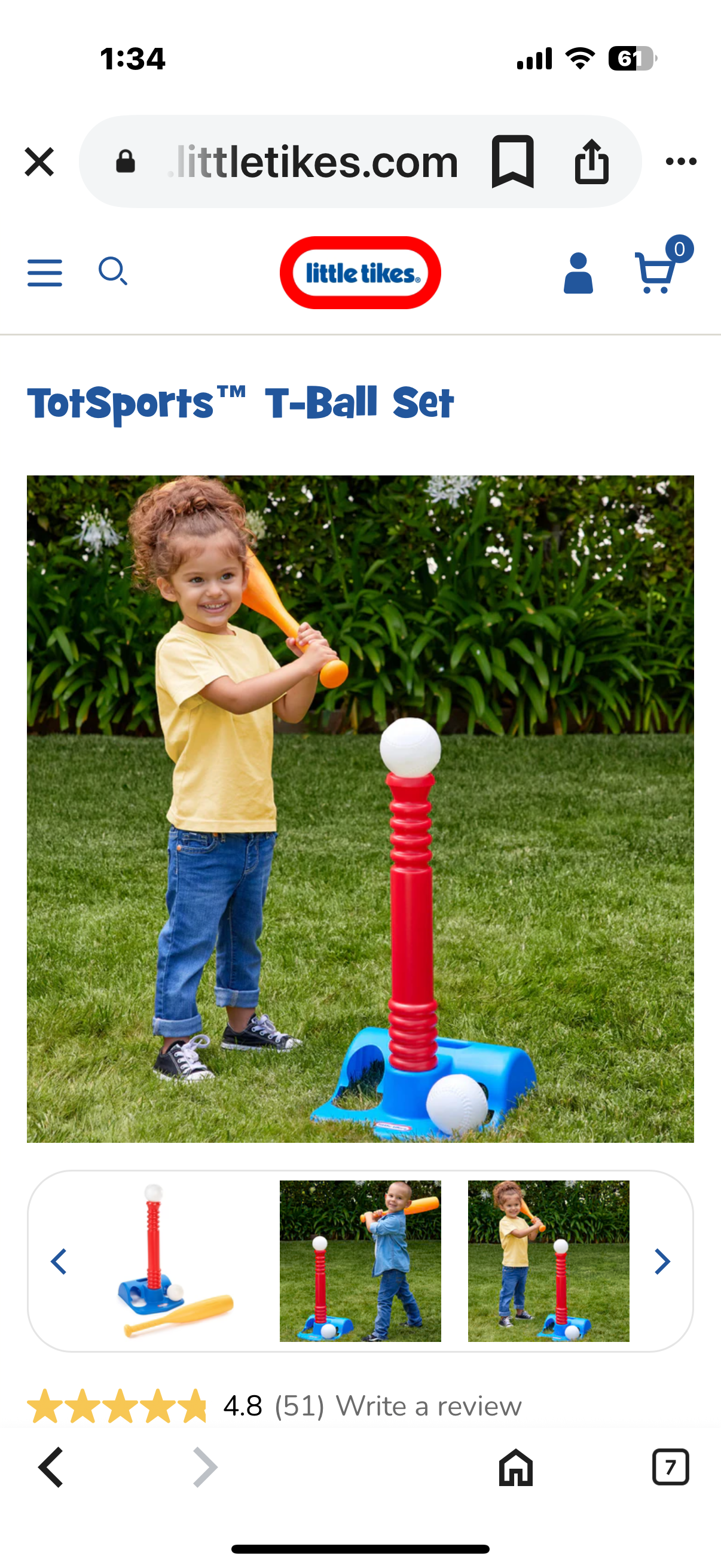 TotSports™ T-Ball Set