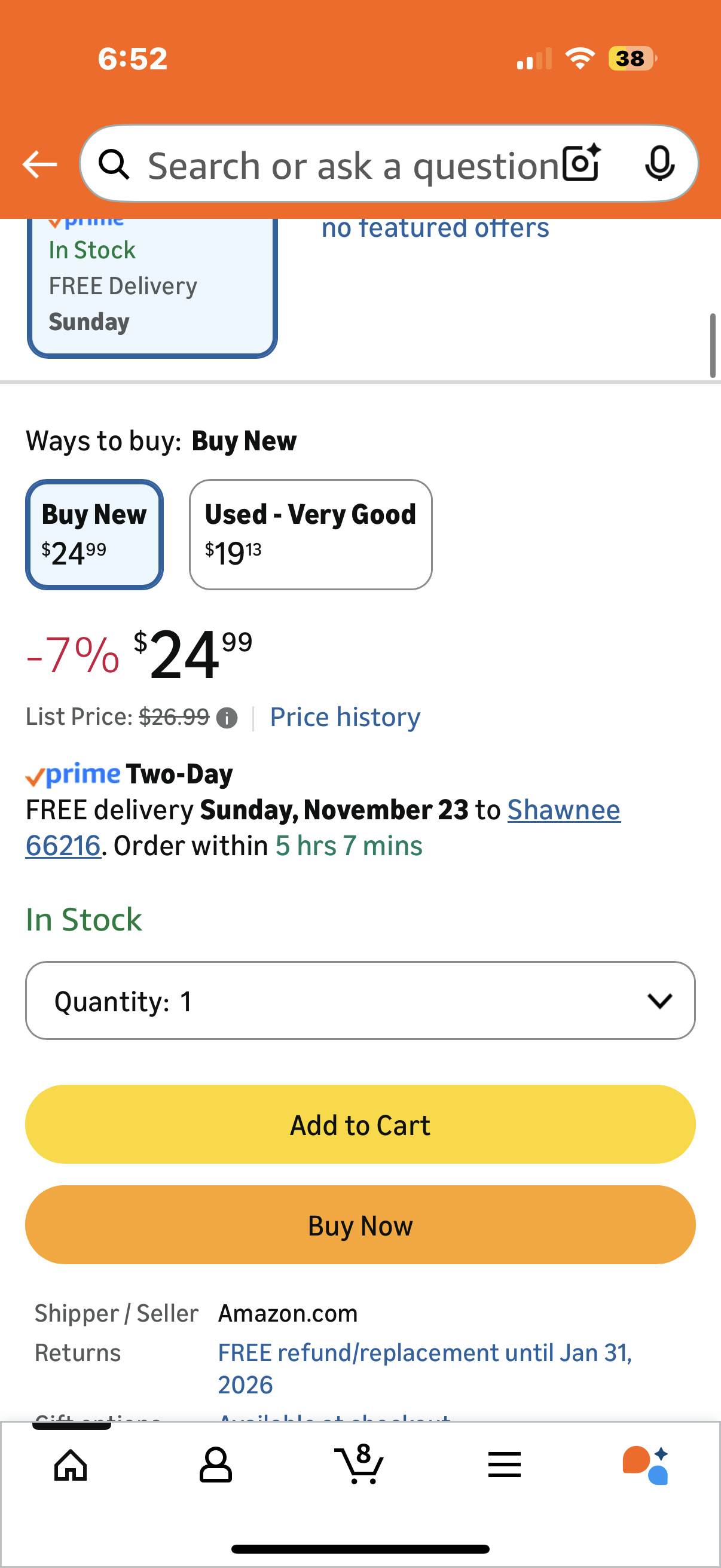 Gatorade Gx Performance Jug, 64oz, Leakproof, Non Slip Grip, Great for Athletes, Blue