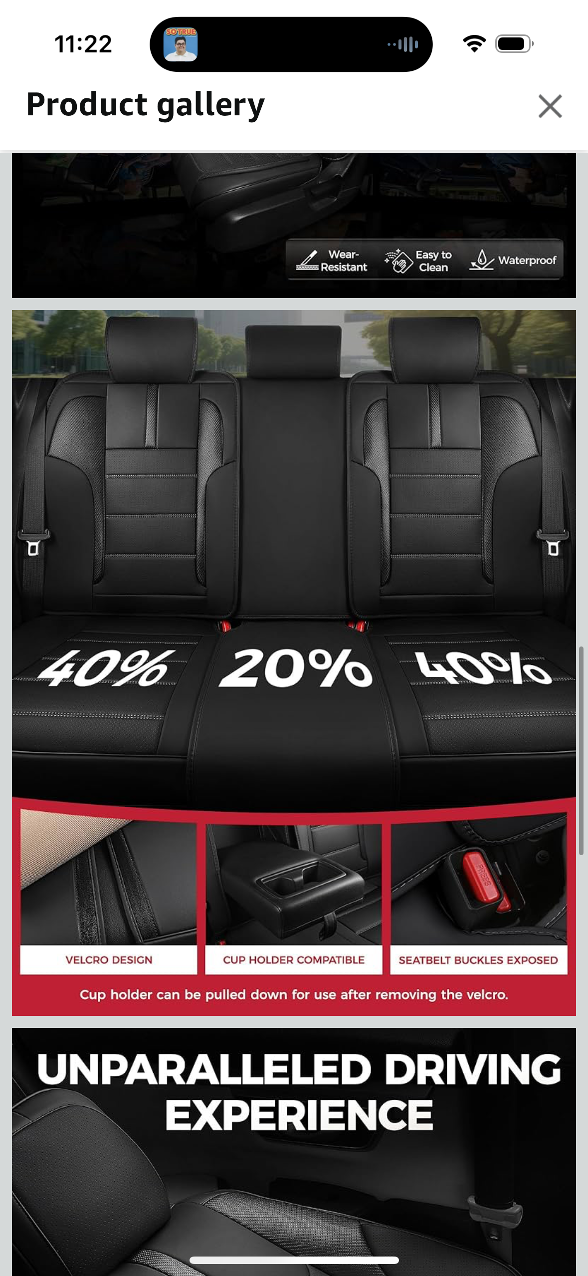 FREESOO Black Car Seat Covers Full Set - Faux Nappa Leather Seat Covers for Cars, with Front Seatbelt Pads, Waterproof Breathable Cushion Protectors Fit for Most 5 Seats Automative Sedans SUV Trucks