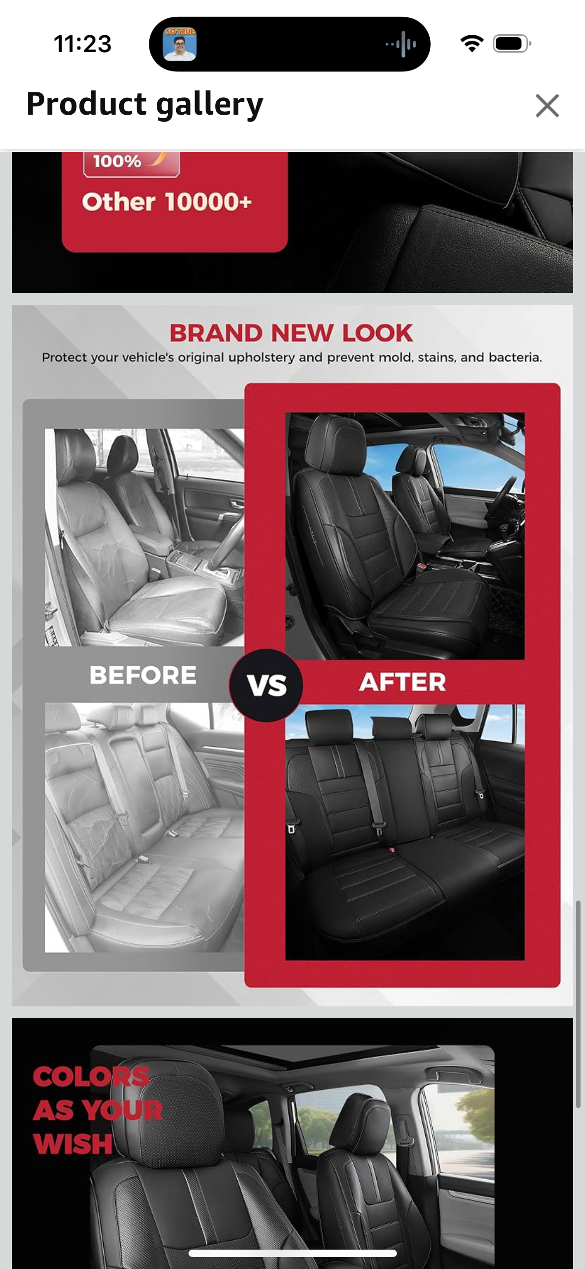 FREESOO Black Car Seat Covers Full Set - Faux Nappa Leather Seat Covers for Cars, with Front Seatbelt Pads, Waterproof Breathable Cushion Protectors Fit for Most 5 Seats Automative Sedans SUV Trucks