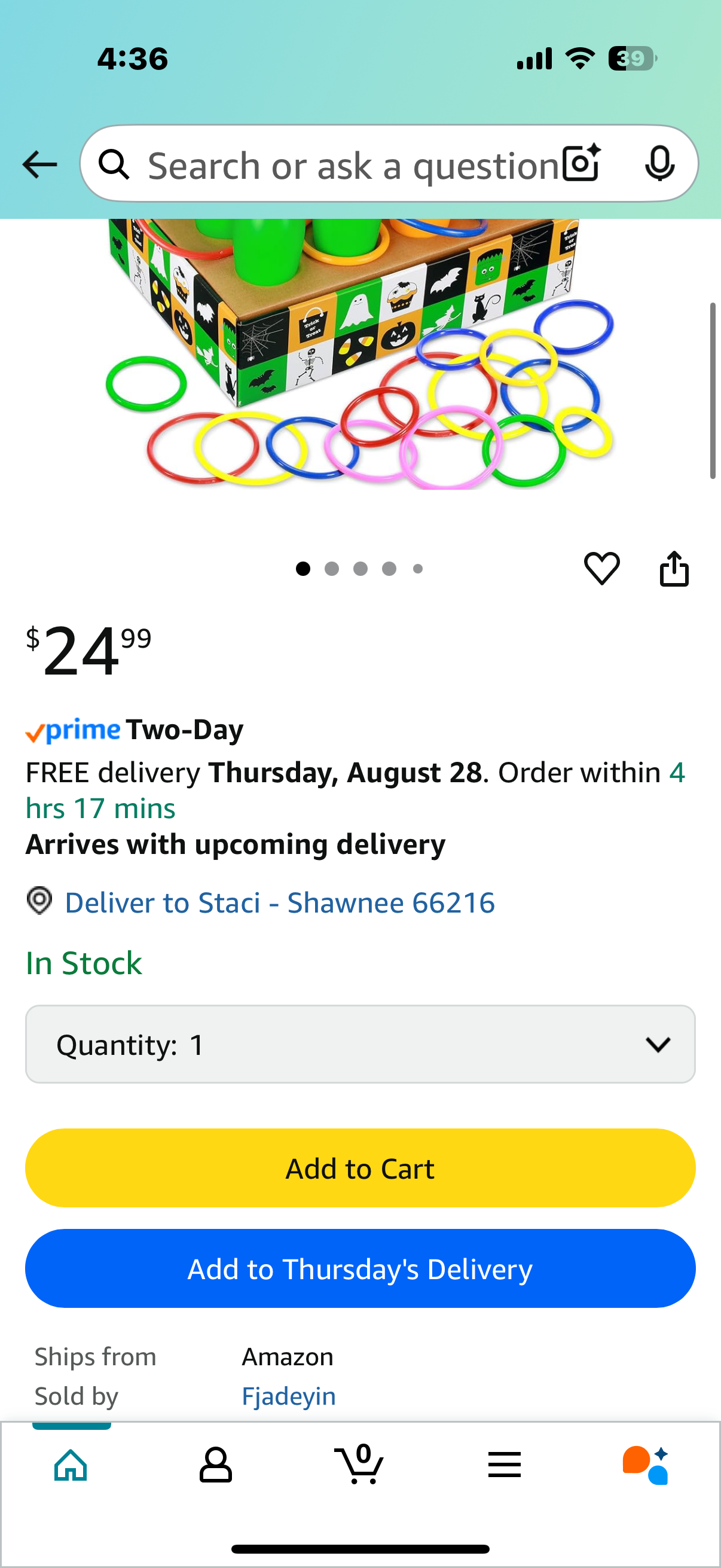 45 Pcs Halloween Bottle Toss Game Ring Toss Toys Include 1 Ticket Box 12 Plastic Bottles and 32 Throw Rings for Halloween Party Favors Family Games Outdoor Activities