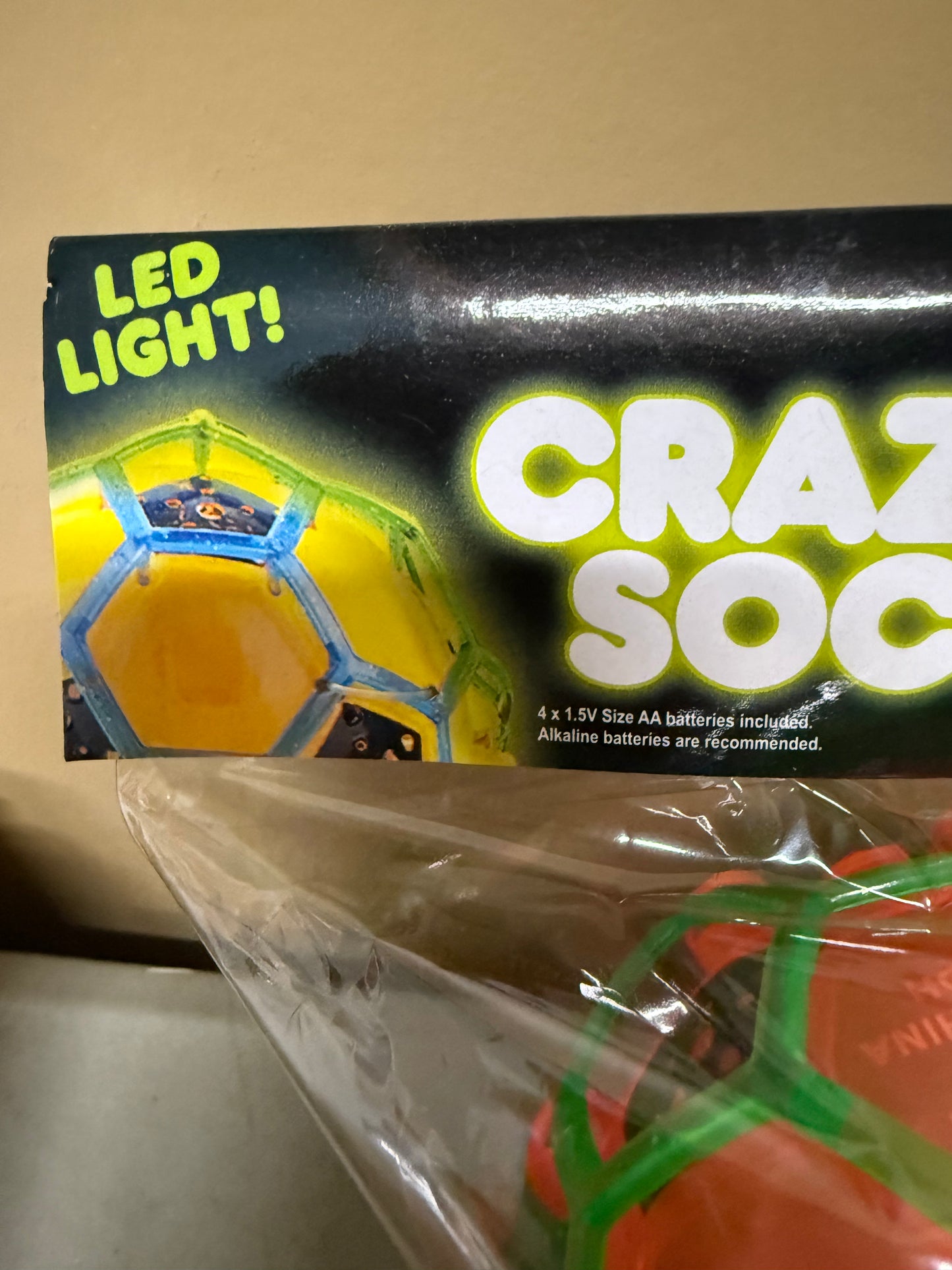 2 Pack LED Crazy Soccer Bounce Ball