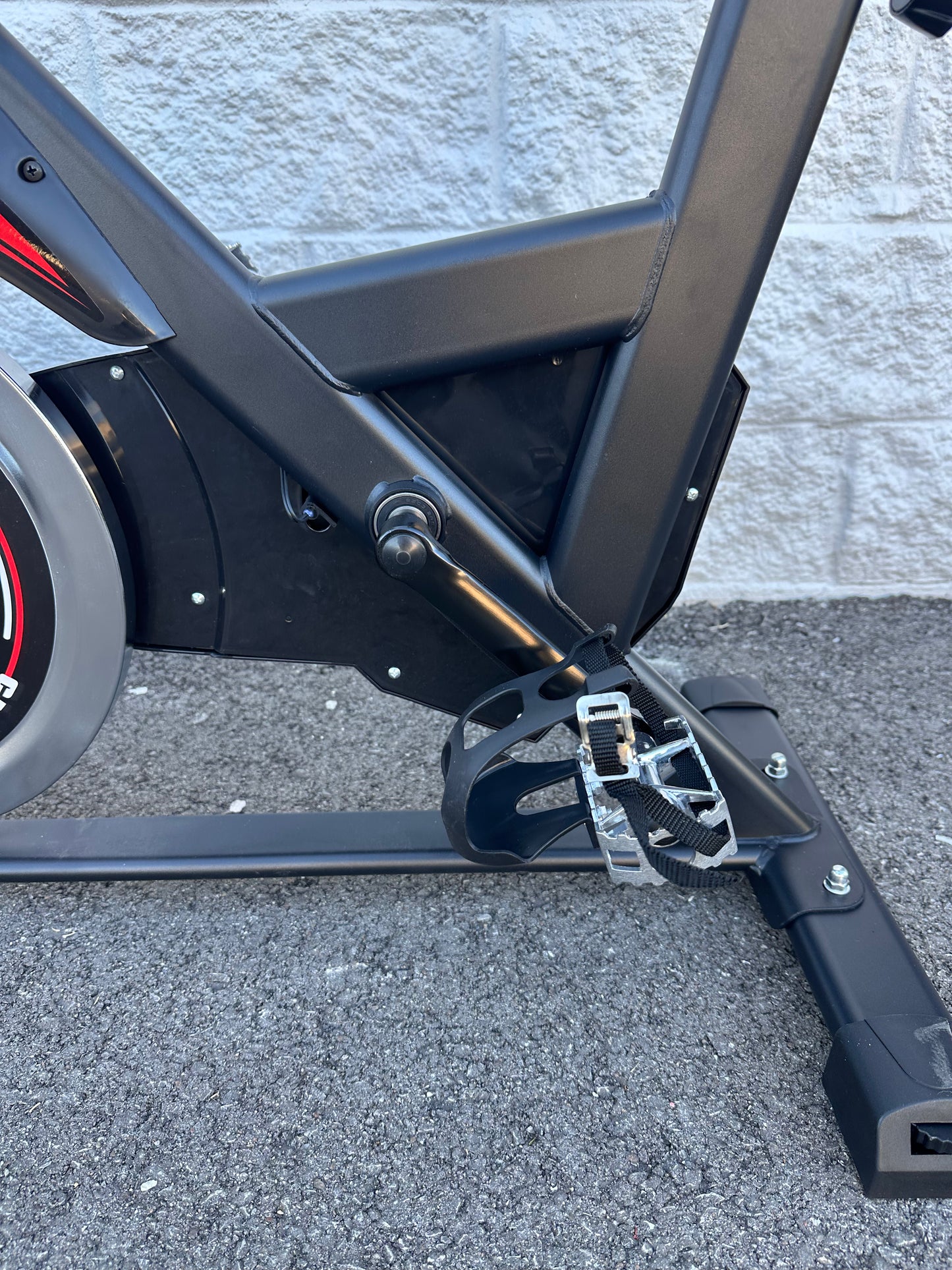 Exercise Stationary Bike for Home Indoor Cycling, Home Cardio, Gym, Workout with LCD Mount, and Monitor, Silent Belt Drive (W548)