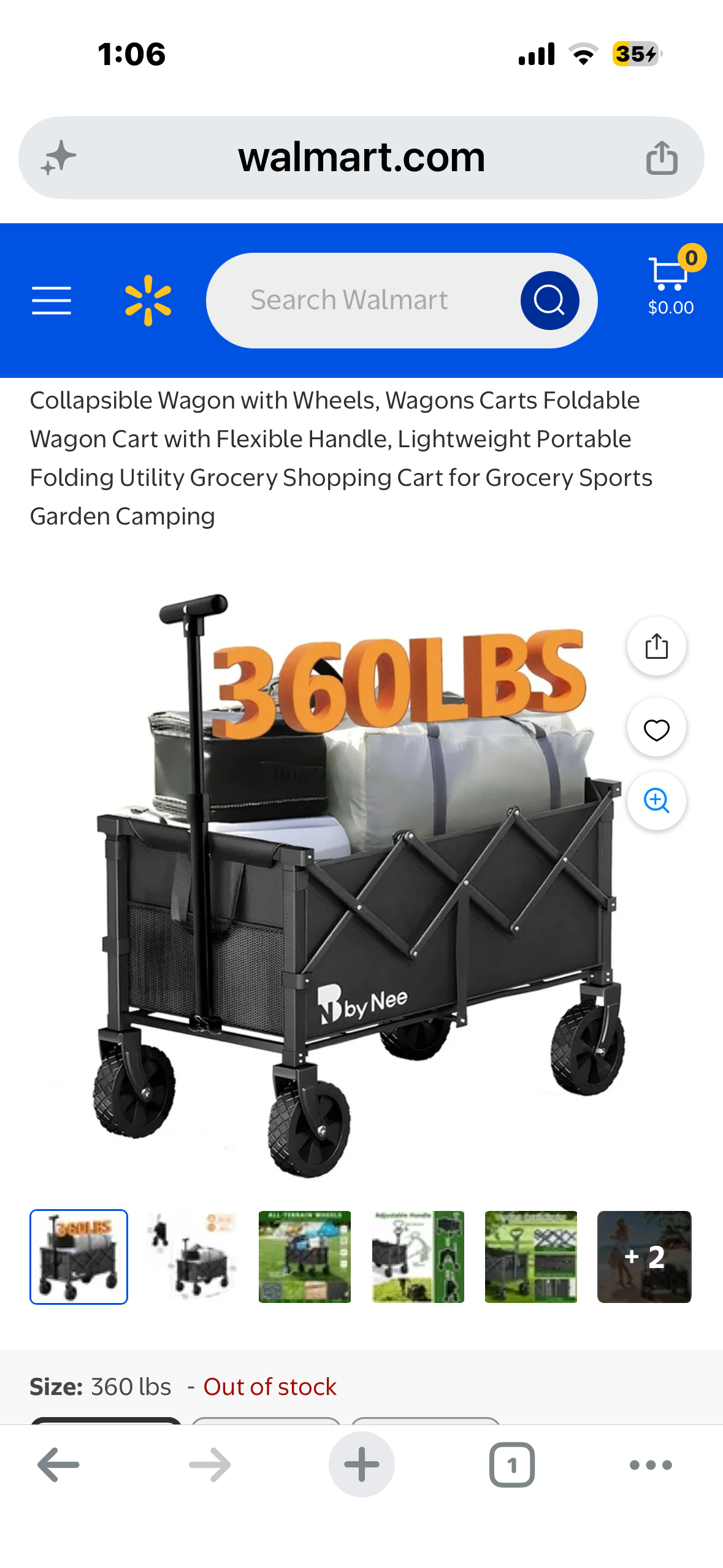 This Bynee YDC-008 collapsible wagon