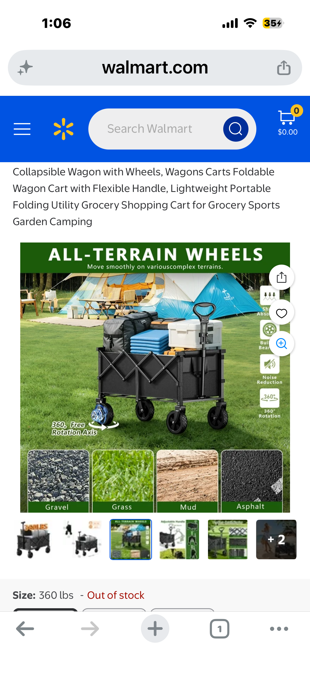 This Bynee YDC-008 collapsible wagon