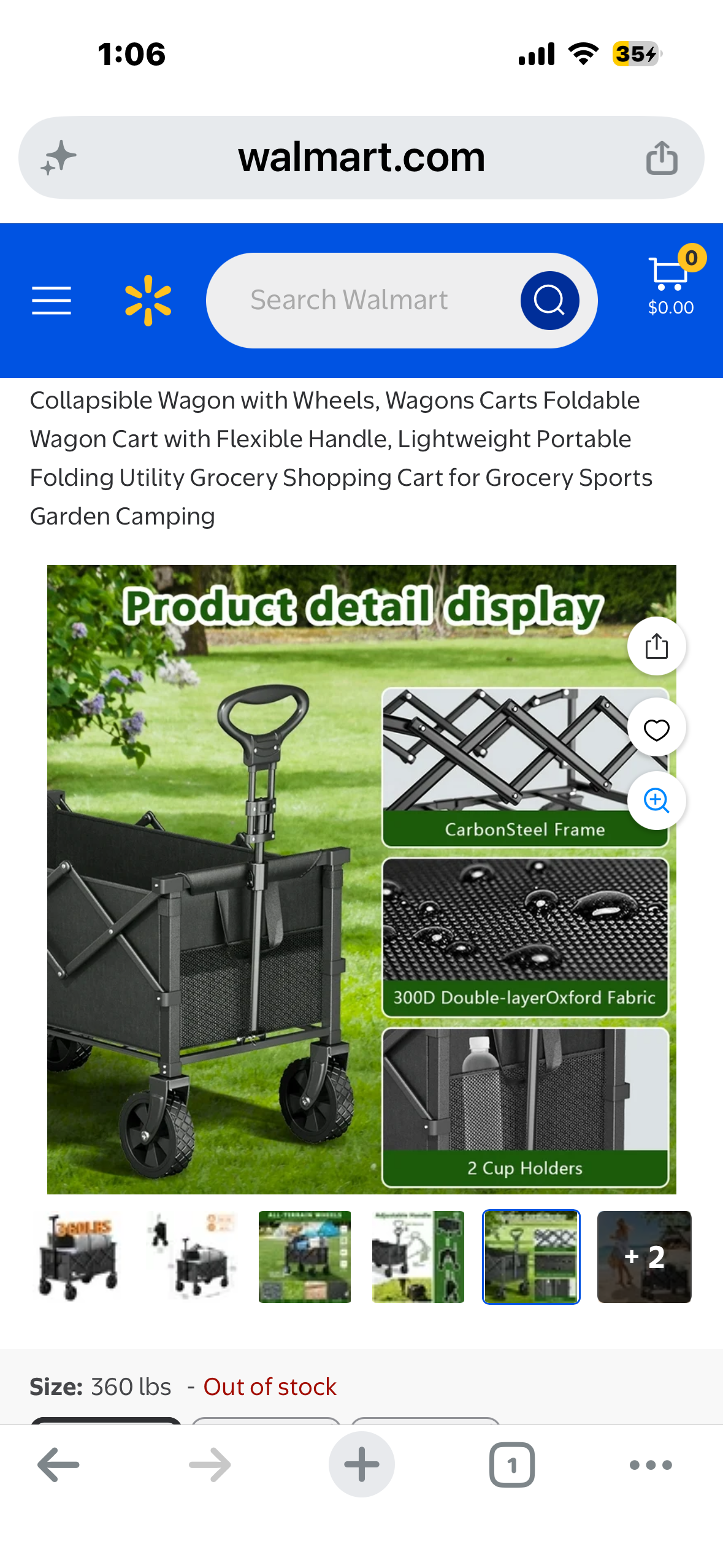 This Bynee YDC-008 collapsible wagon