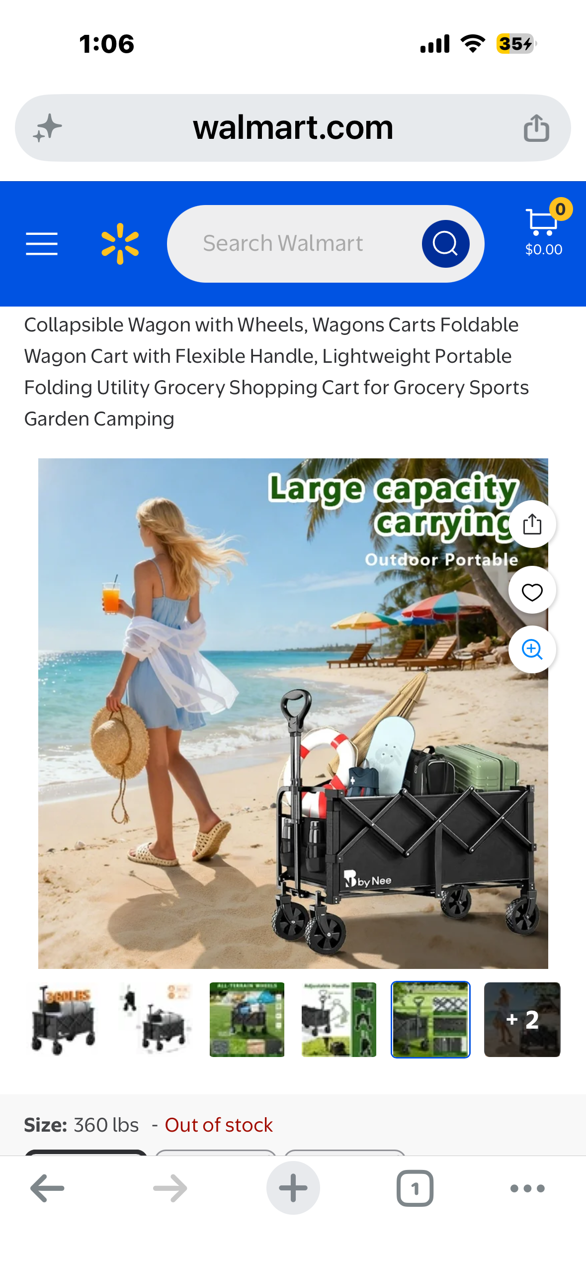 This Bynee YDC-008 collapsible wagon