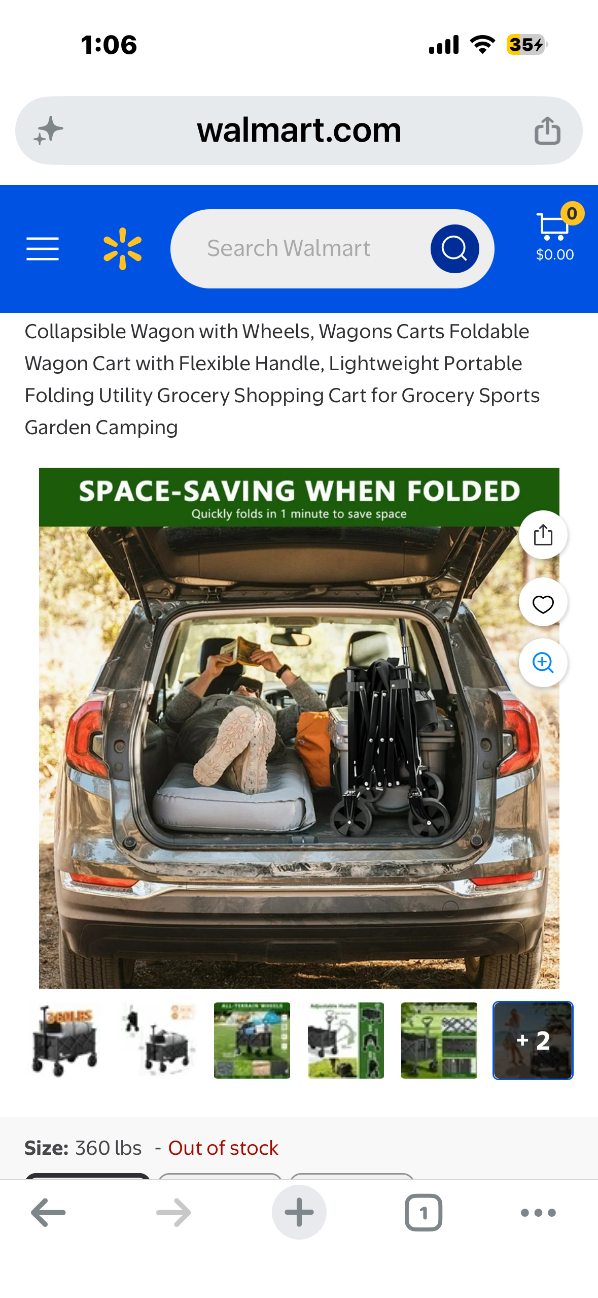 This Bynee YDC-008 collapsible wagon