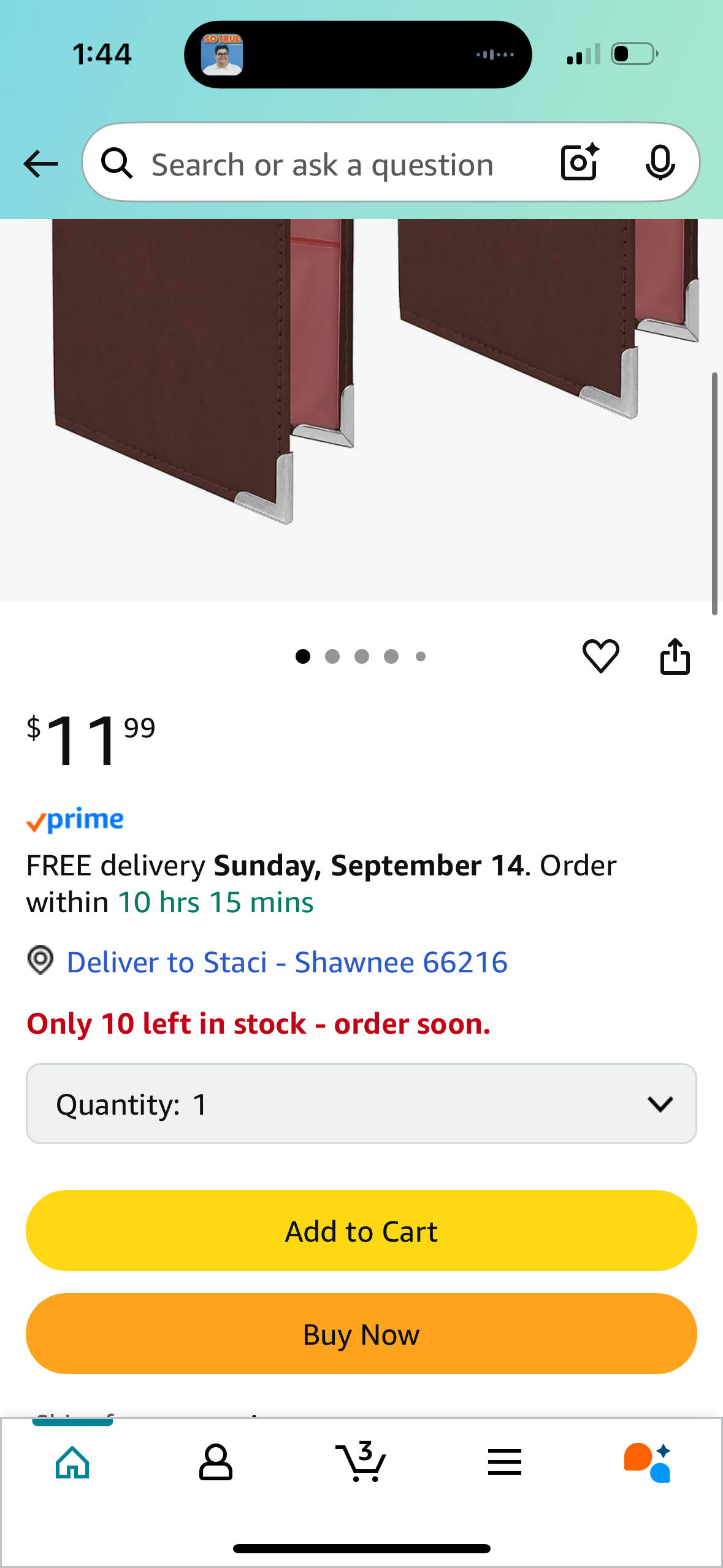 2 Pack Corner Guard Insurance Card and Registration Document Holders | Premium Wallet with Magnetic Closure (Maroon)