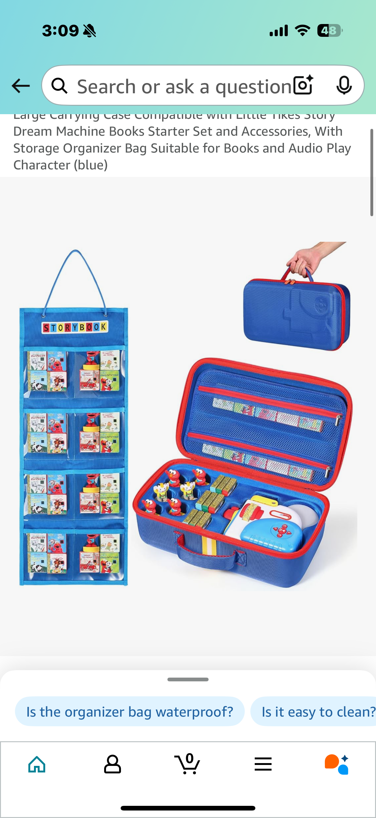 Little Tikes Bundle - Story Dream Machine plus Large Carrying Case Bundle