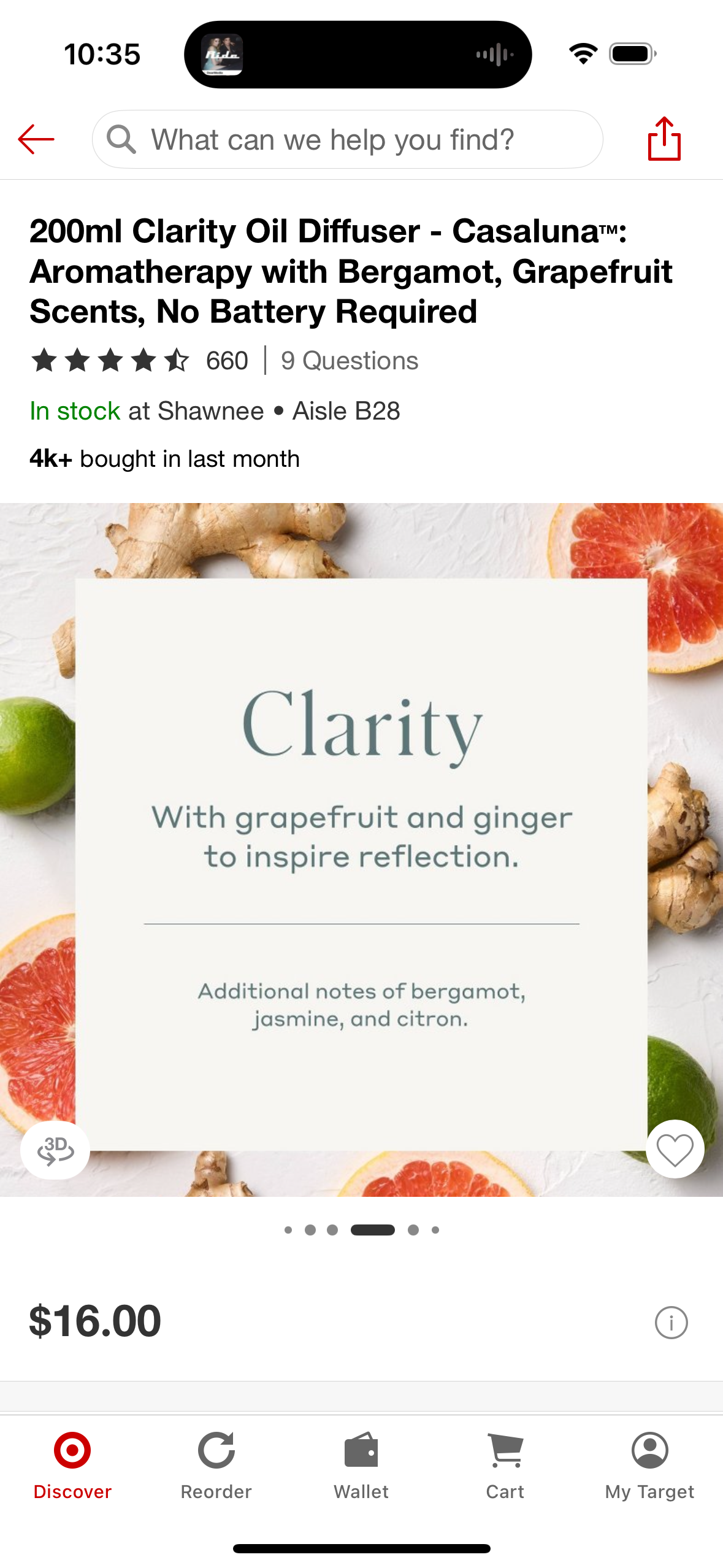 200ml Clarity Oil Diffuser - Casaluna™: Aromatherapy with Bergamot, Grapefruit Scents, No Battery Required