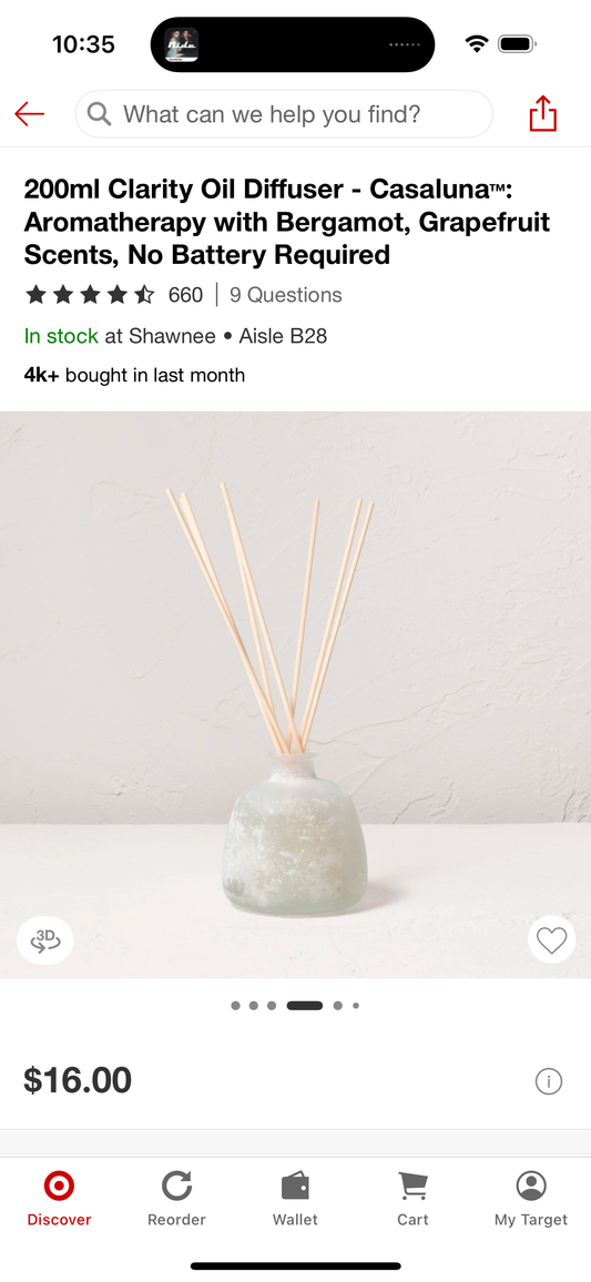 200ml Clarity Oil Diffuser - Casaluna™: Aromatherapy with Bergamot, Grapefruit Scents, No Battery Required
