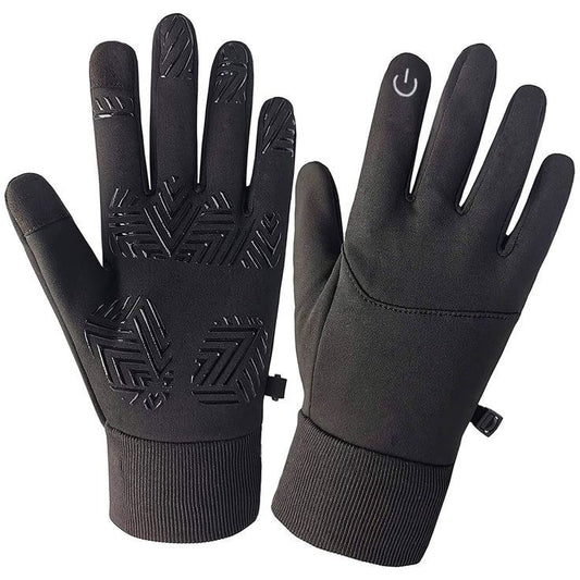 Winter Gloves Touch Screen Gloves Warm Waterproof Windproof Full Palm Non-Slip Lightweight for Women and Men (Size X-Large)