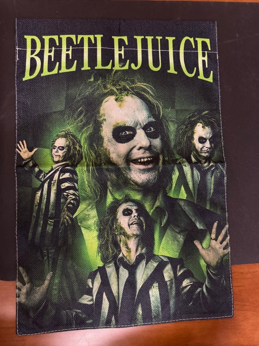 BeetleJuice Garden Sign