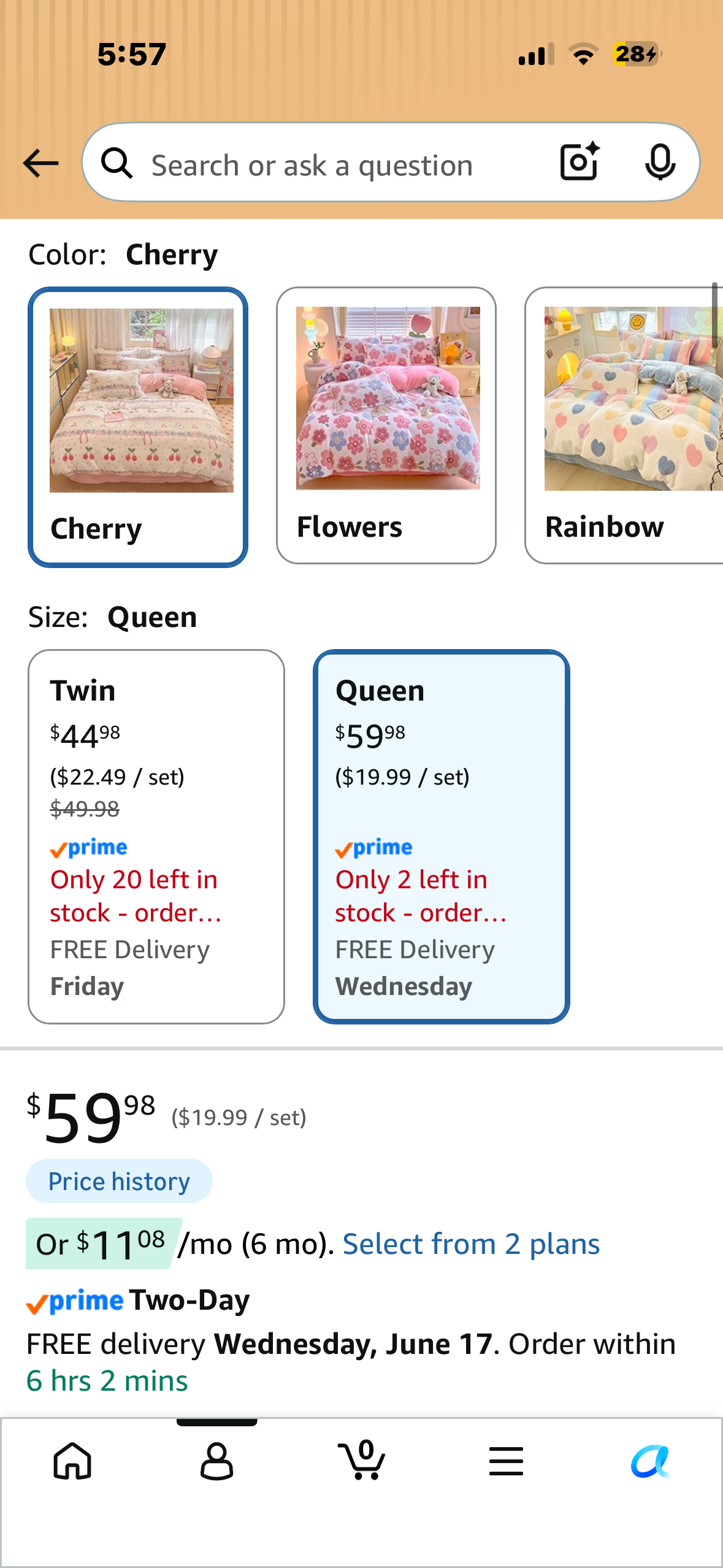 Queen Duvet Cover, Pink Bunny Rabbit 3Pcs Bedding Sets, Aesthetic Comforter Cover Full Size, Ultra Fluffy Floral Blanket Soft Cute Kawaii Bed Set for Toddler Teen Kids Girls Women