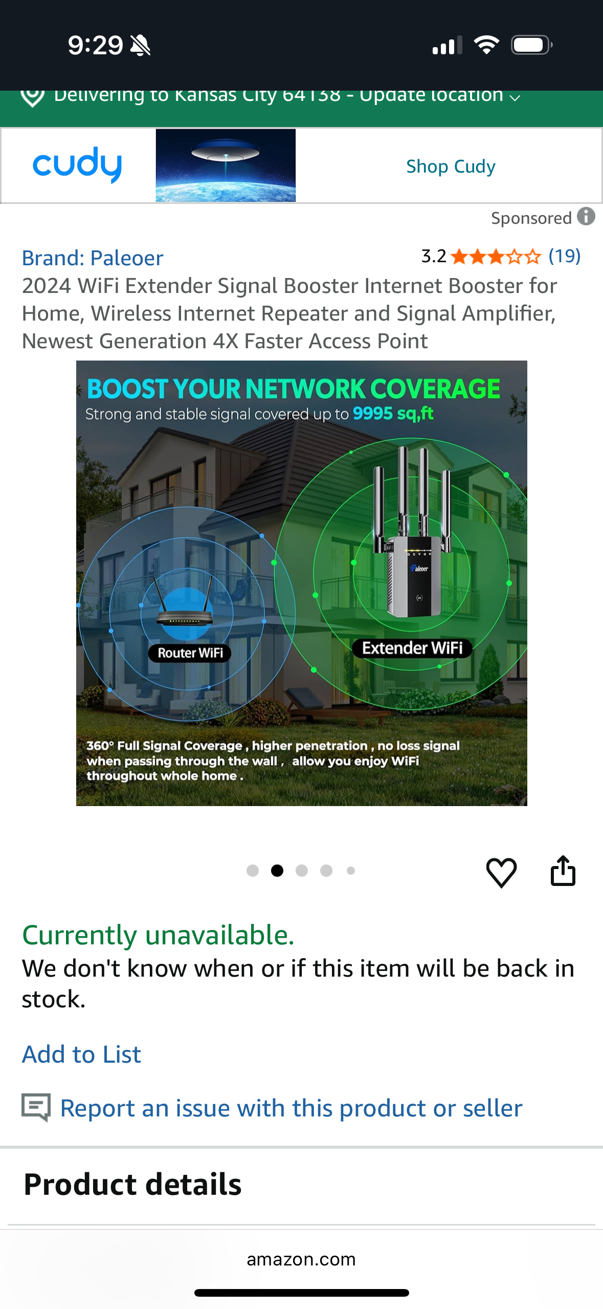 2024 WiFi Extender Signal Booster Internet Booster for Home, Wireless Internet Repeater and Signal Amplifier, Newest Generation 4X Faster Access Point