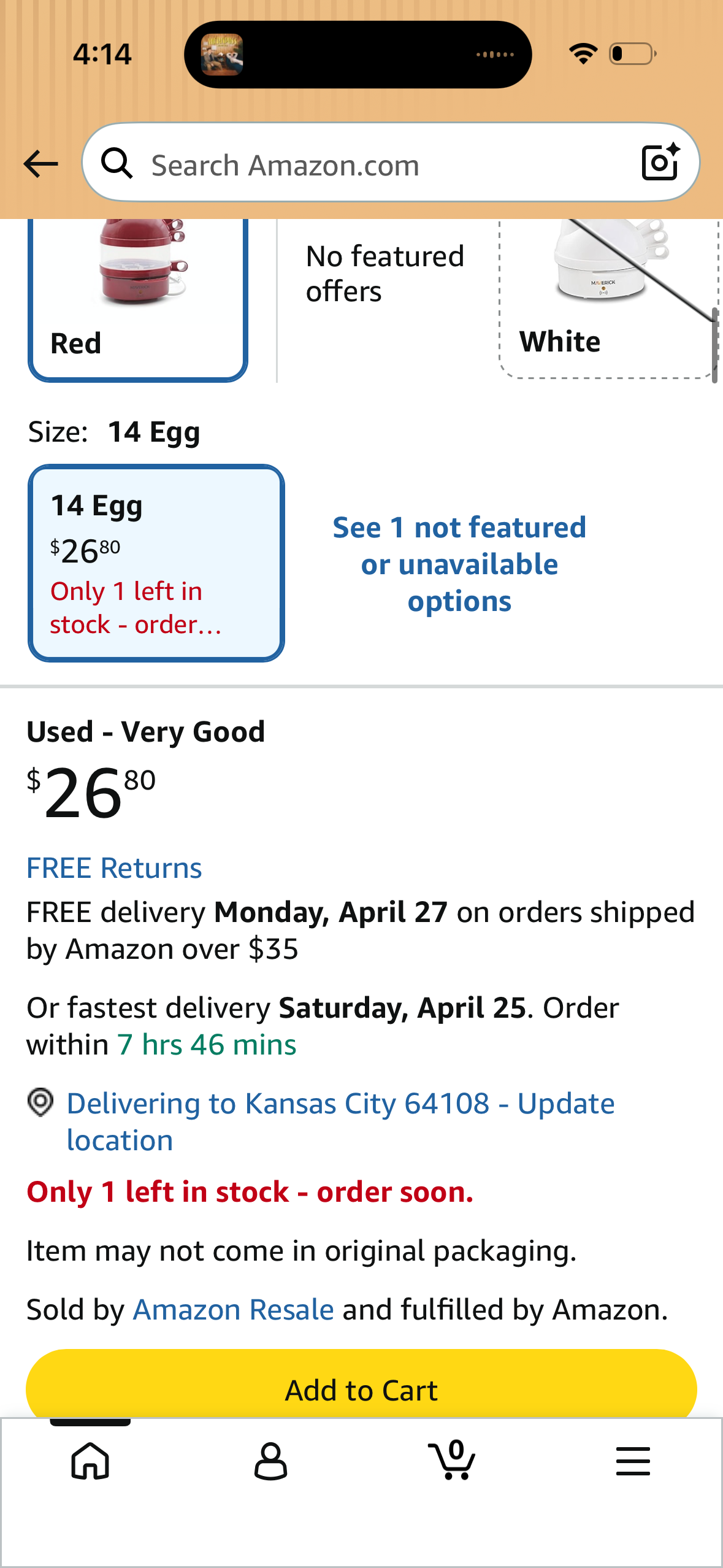 Maverick SEC-14 HENRIETTA HEN EGG COOKER | 14 Egg Capacity Electric Egg Maker for Hard, Soft & Poached Eggs | Fun Retro Hen Design, Dishwasher Safe - Red