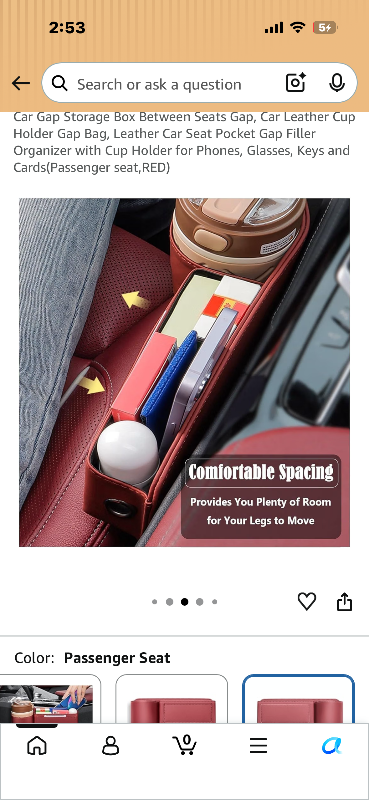 Car Gap Storage Box Between Seats Gap, Car Leather Cup Holder Gap Bag, Leather Car Seat Pocket Gap Filler Organizer with Cup Holder for Phones, Glasses, Keys and Cards gut