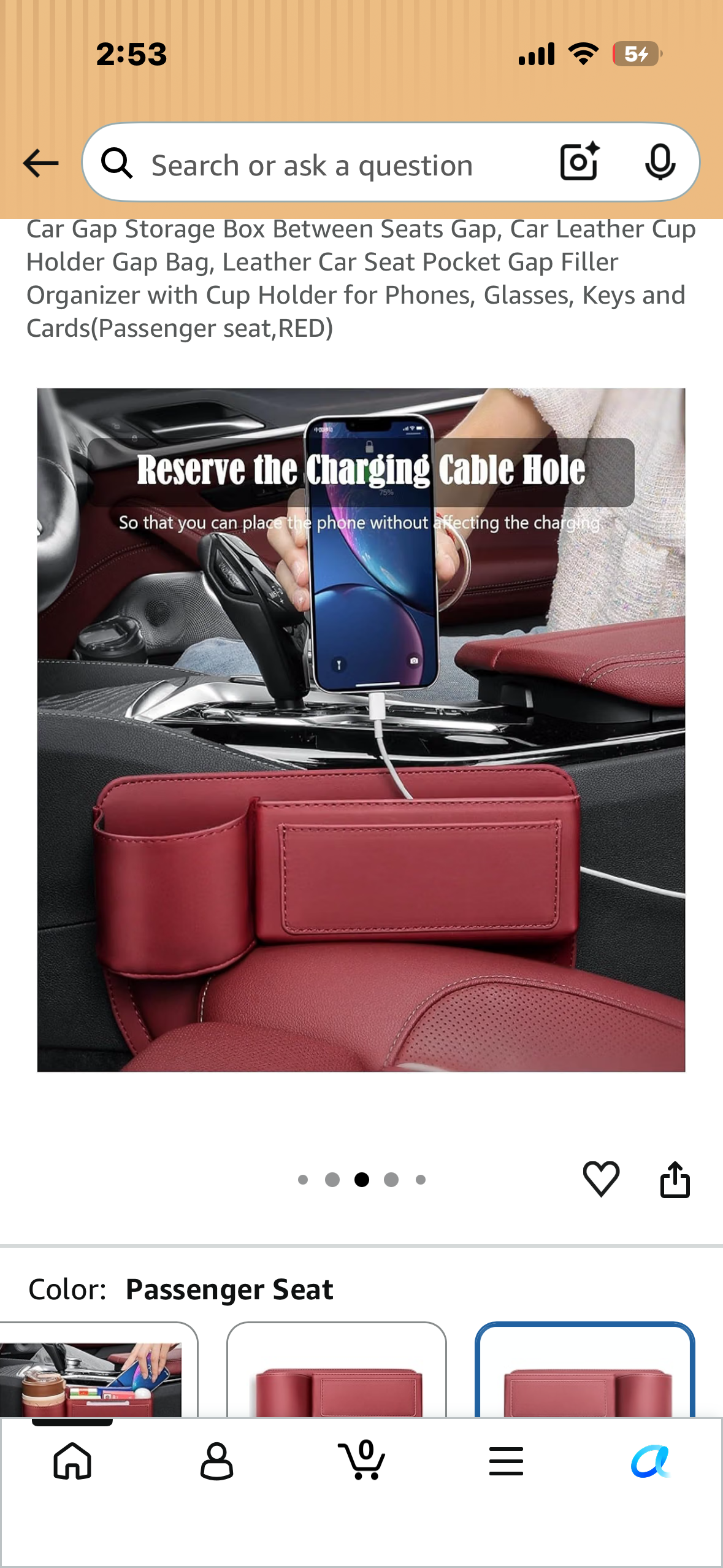 Car Gap Storage Box Between Seats Gap, Car Leather Cup Holder Gap Bag, Leather Car Seat Pocket Gap Filler Organizer with Cup Holder for Phones, Glasses, Keys and Cards gut