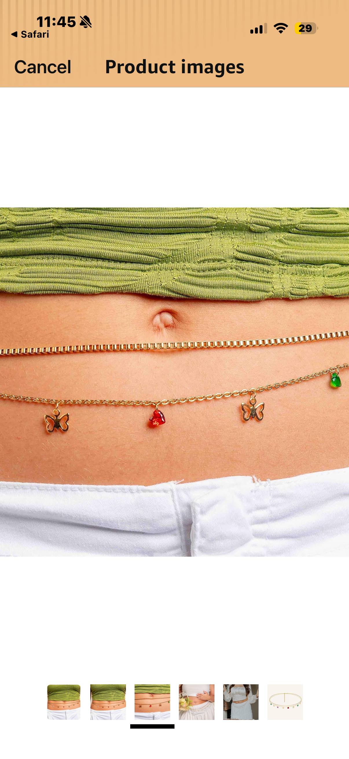 Gold Body Belly Chain for Women 14k Gold Waist Chains Boho Rhinestone Beach Adjustable Summer Belly Chain